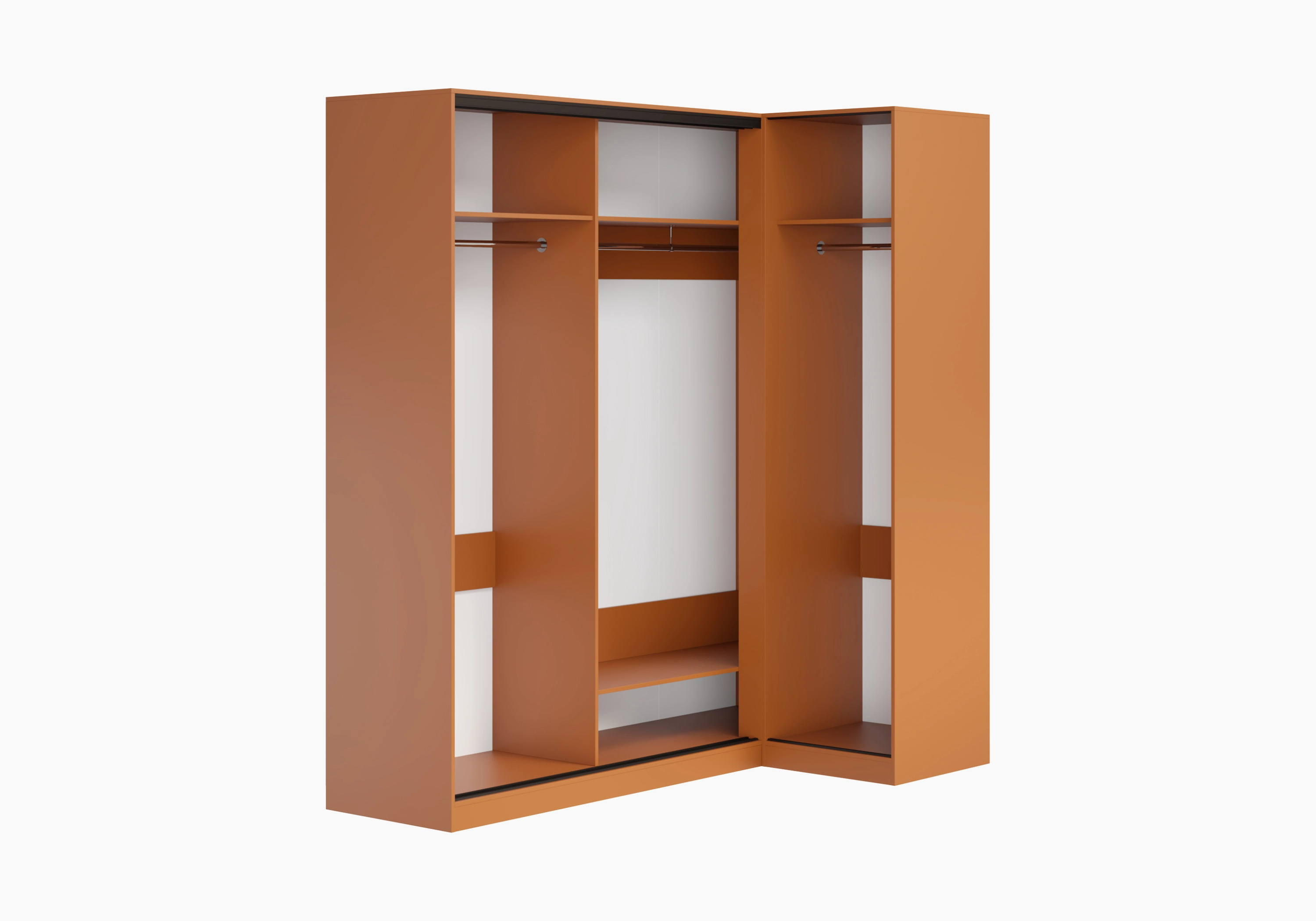 Шкаф-купе угловой Борден-5-1 1200 Премиум