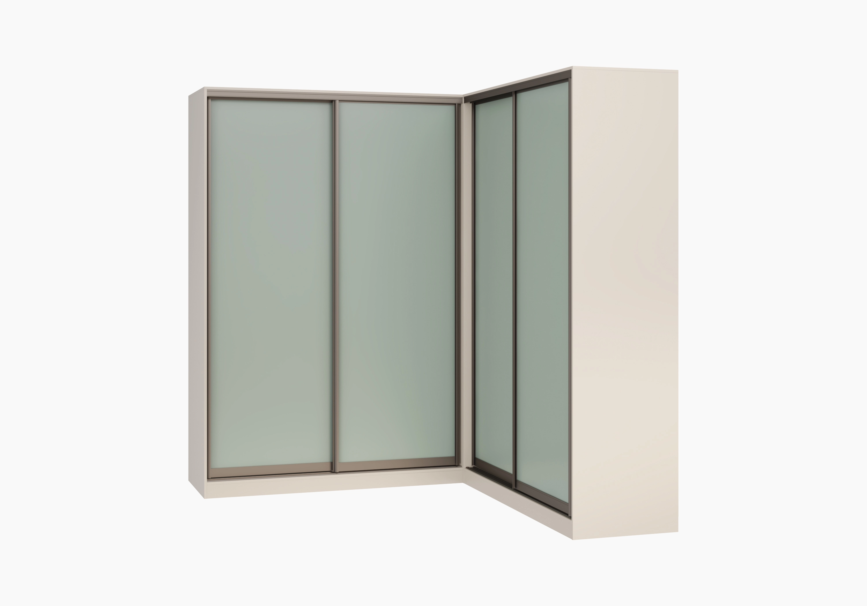 Шкаф-купе угловой Борден-6-6 2200 Премиум