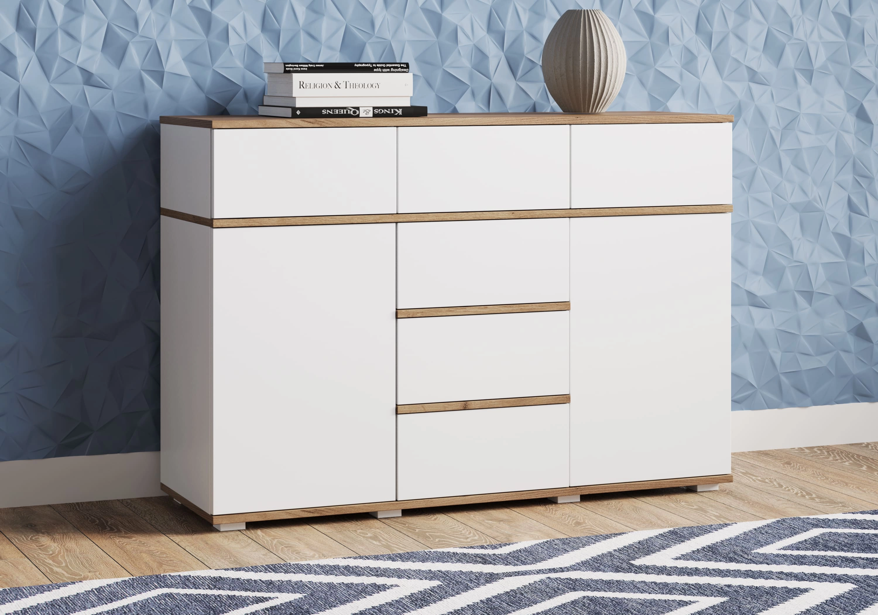 Комод с 6 ящиками Чилли-2.6