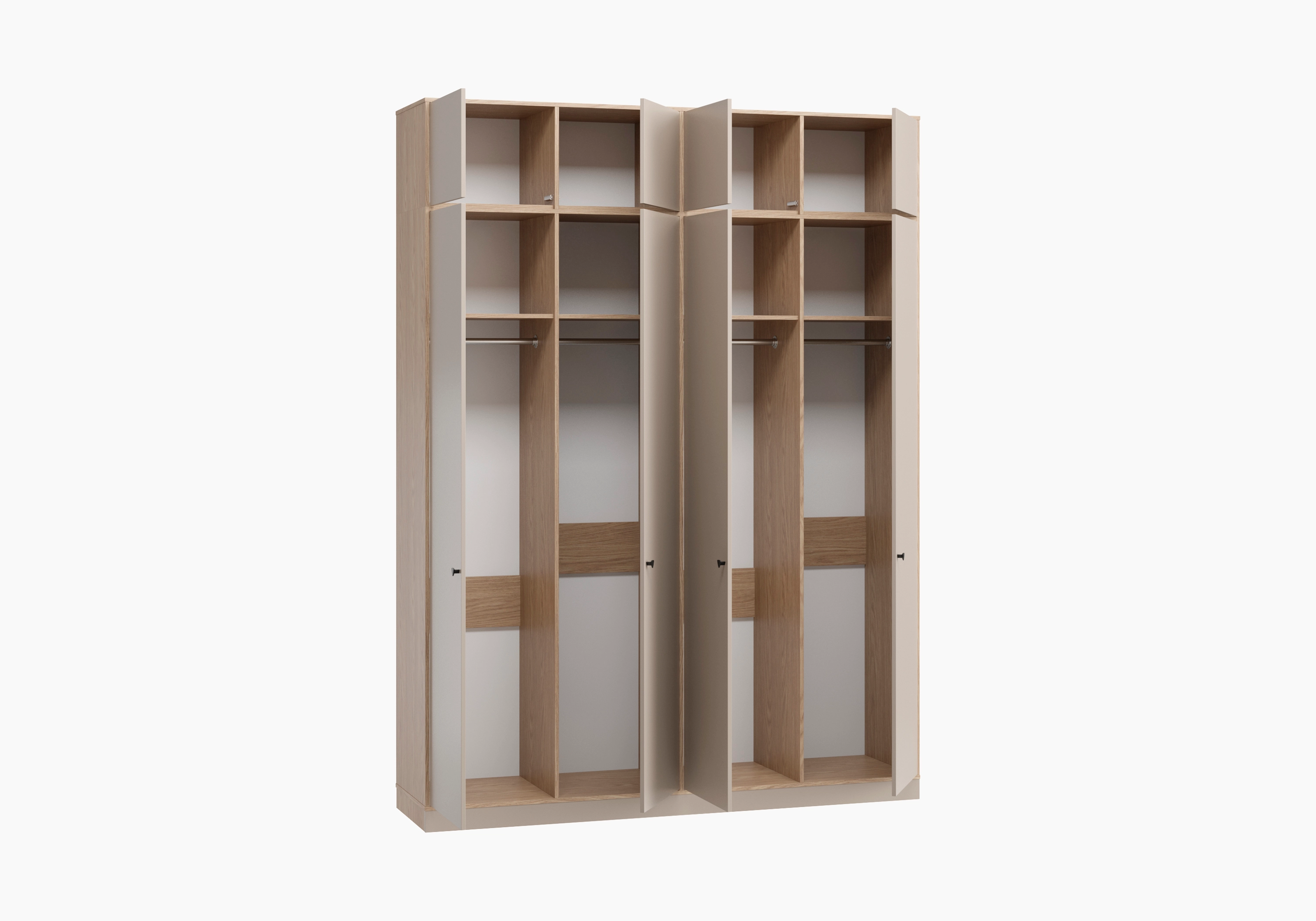 Распашной шкаф Виггинс-4 с антресолью