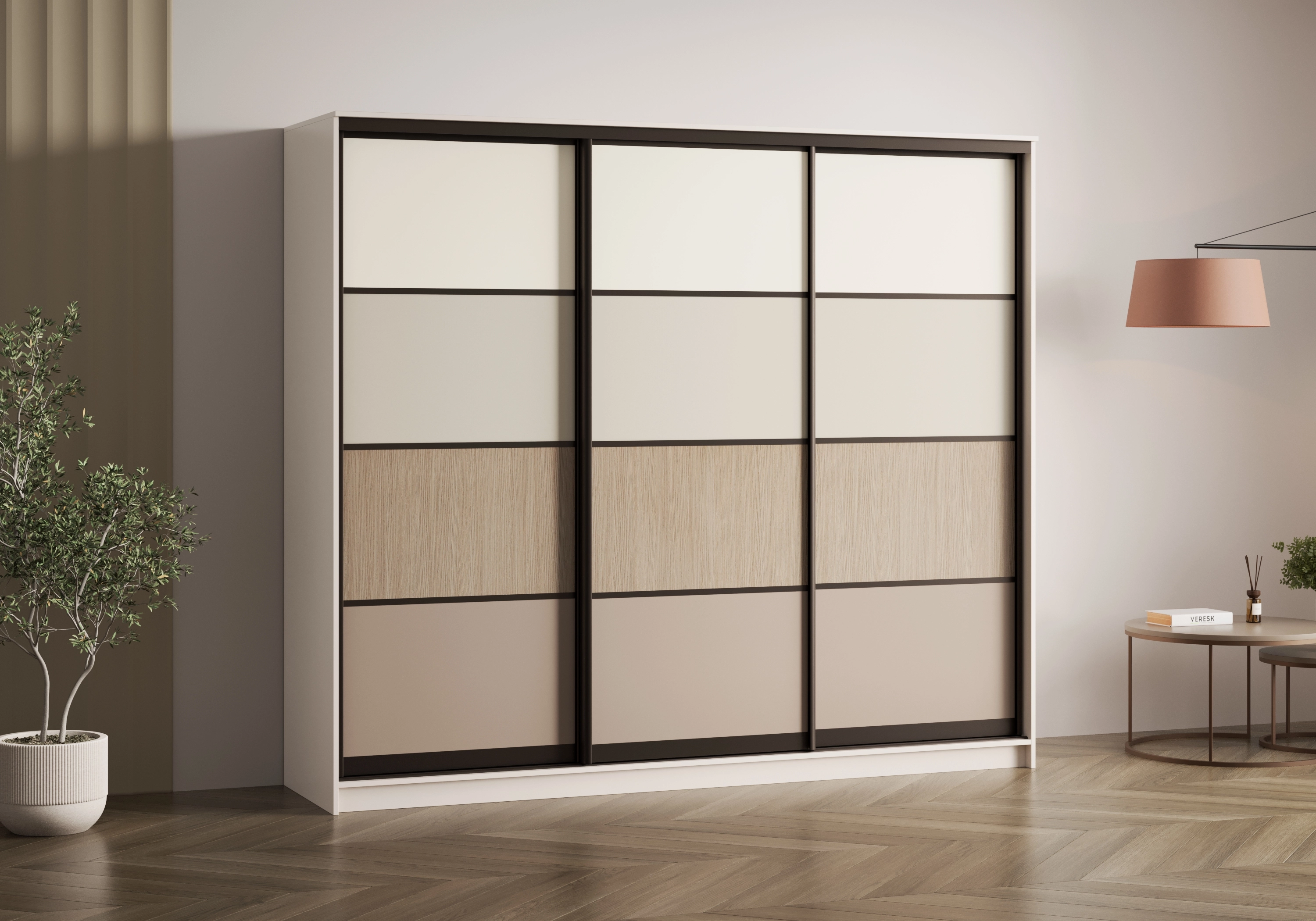 Шкаф-купе Борден-3-3 Премиум