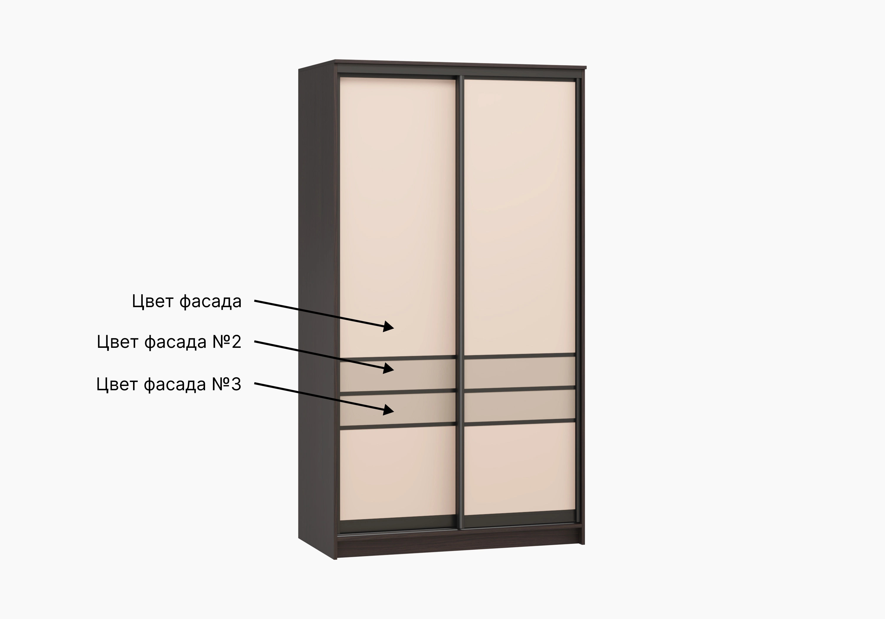 Шкаф-купе Вудвей-2