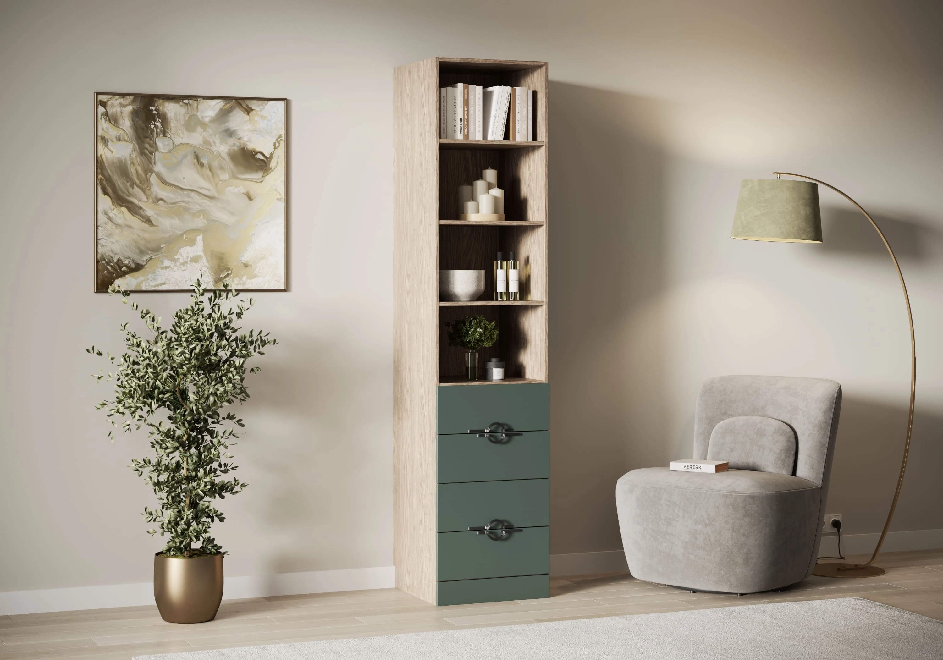 Стеллаж Элавия-1.4 Премиум