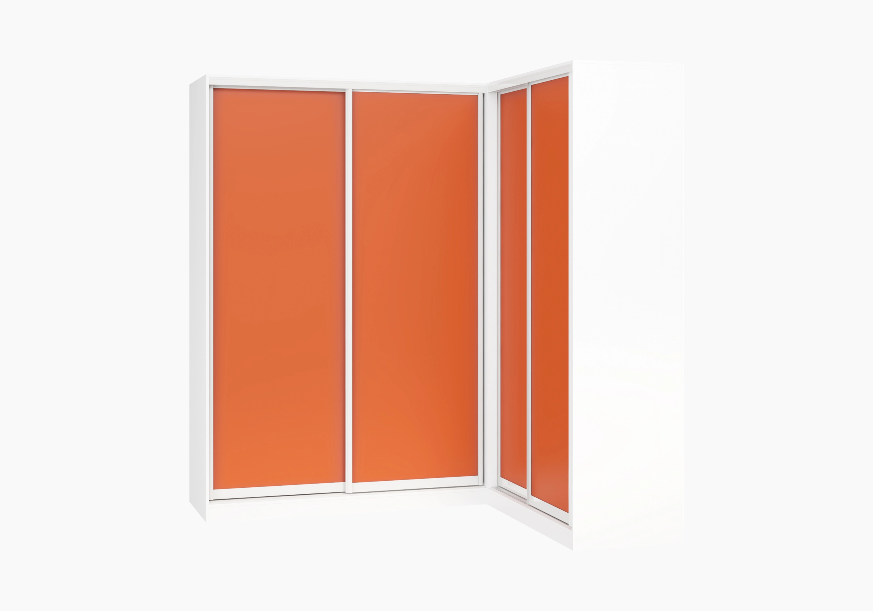 Шкаф-купе угловой Борден-6-6 1800 Премиум