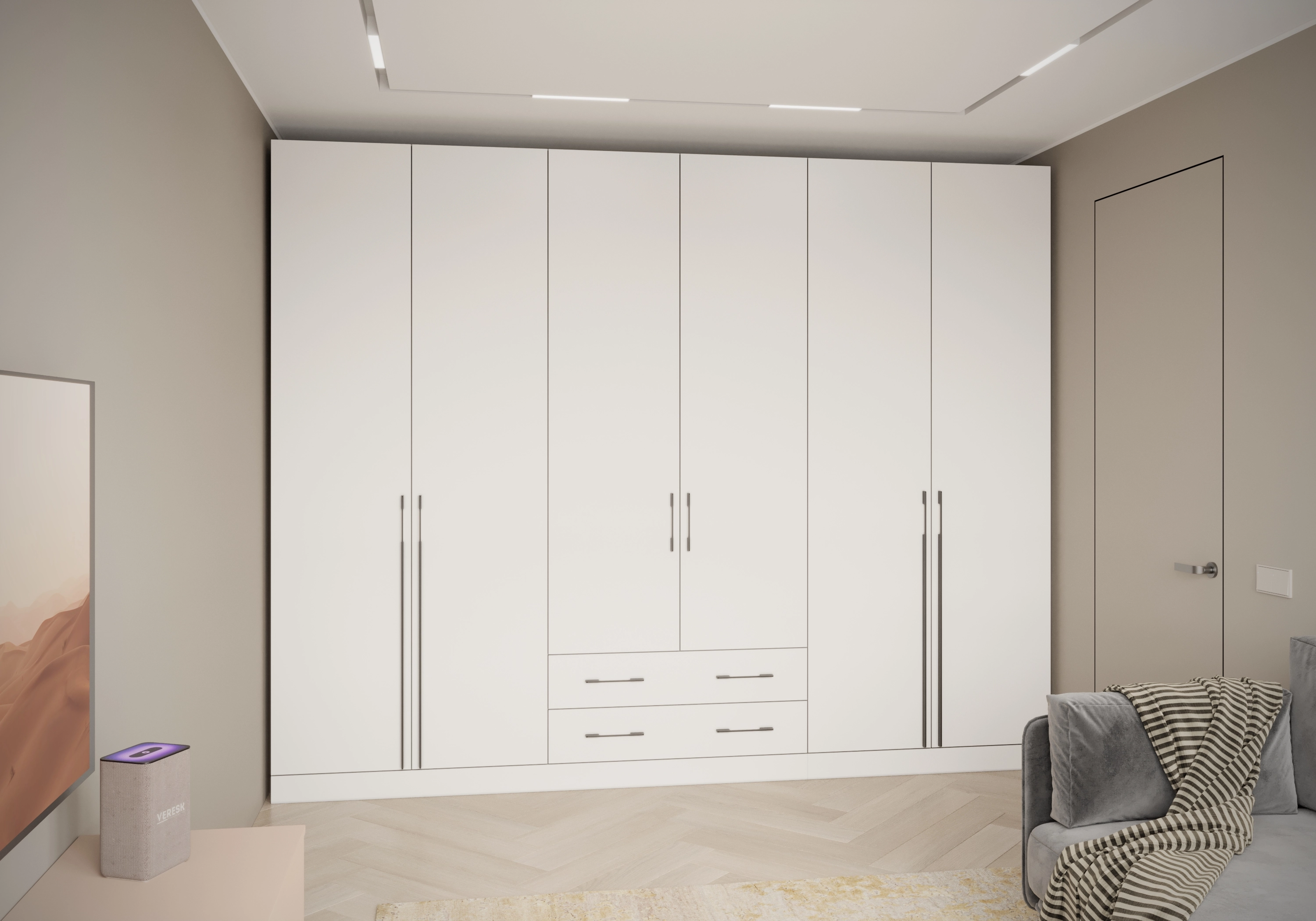 Распашной шкаф Капса-6.1.2