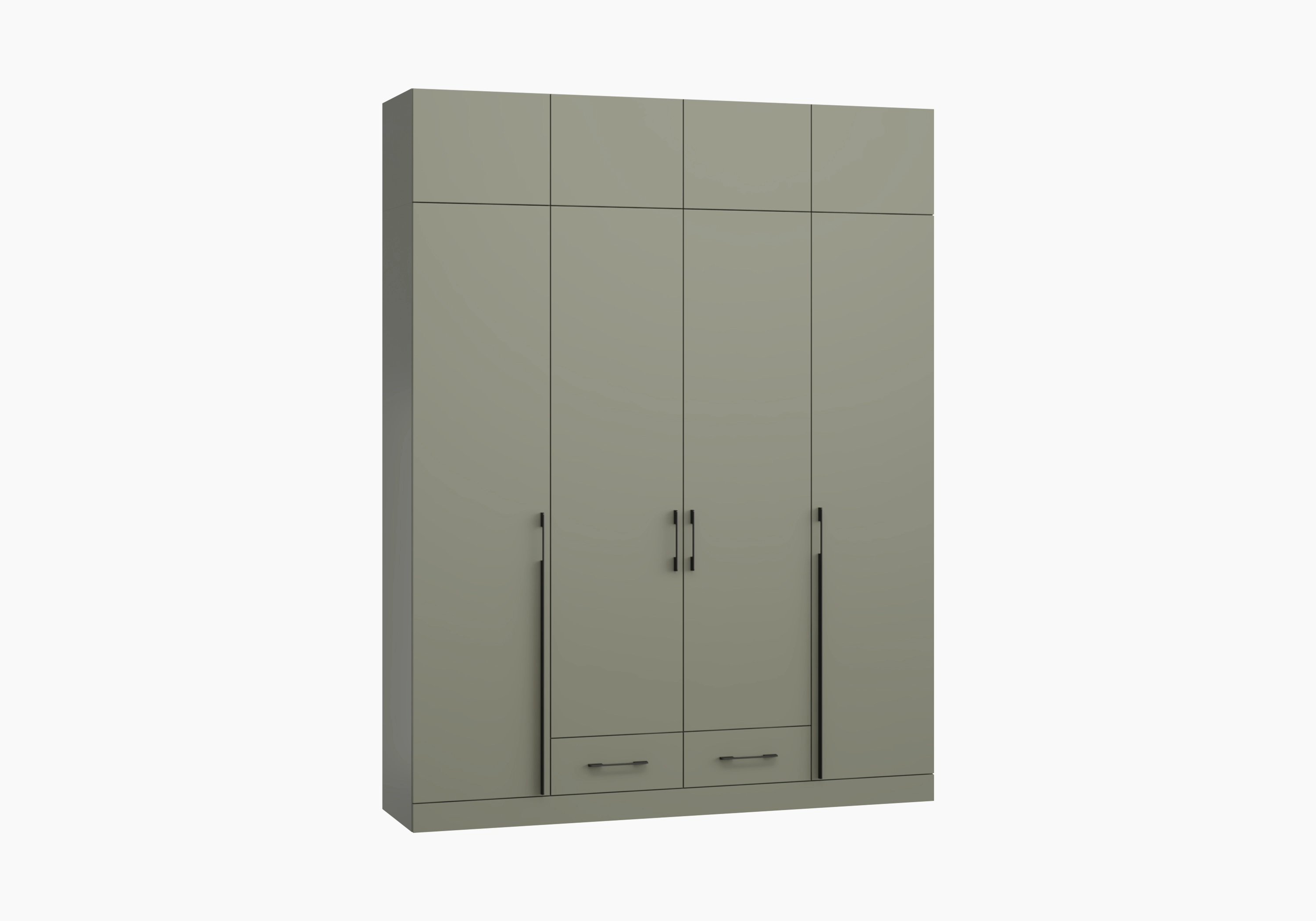 Распашной шкаф Капса-4.1.1 с антресолью