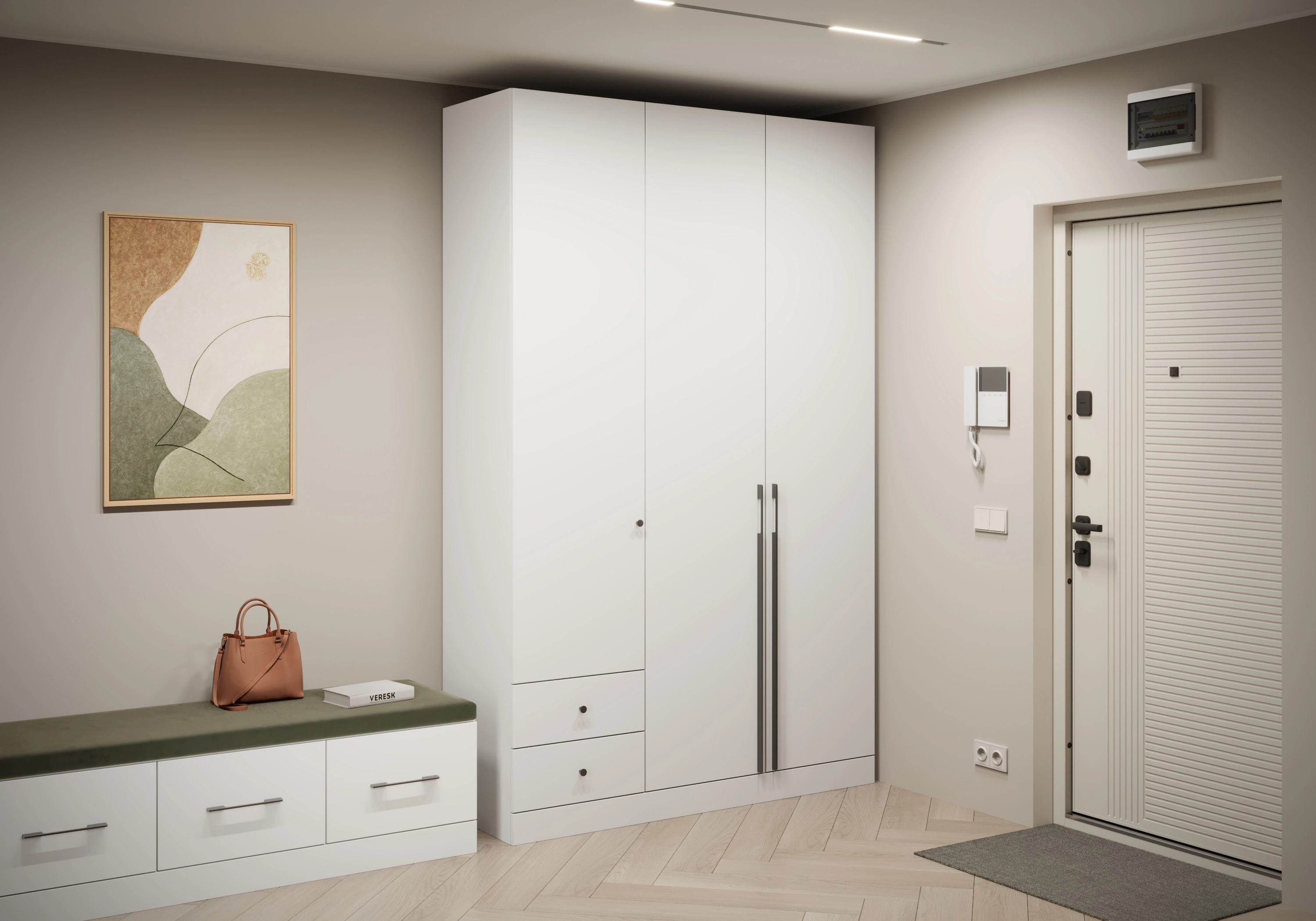 Распашной шкаф Капса-3.6.2