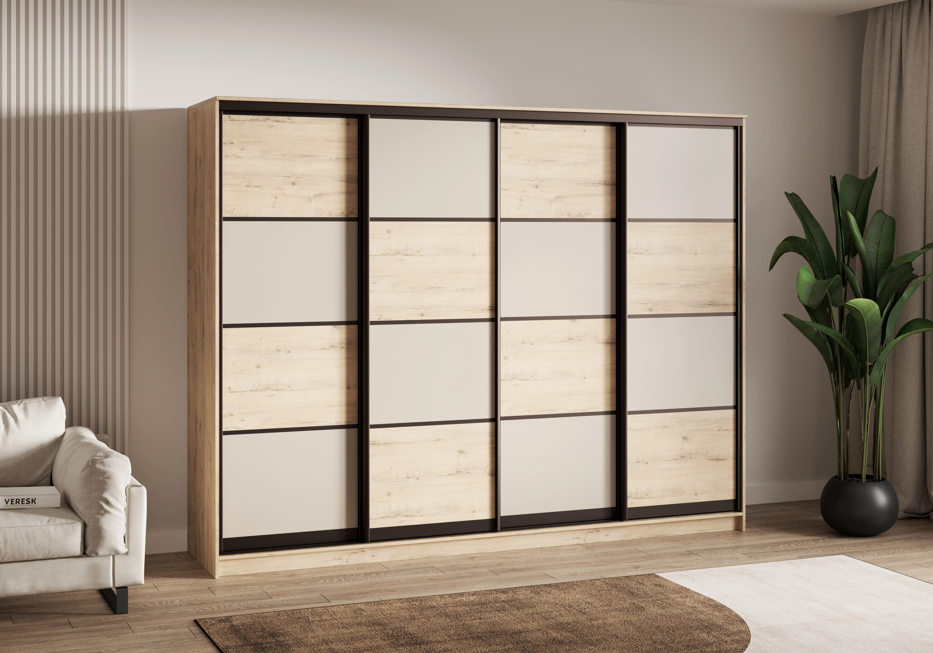 Шкаф-купе Борден-4-3