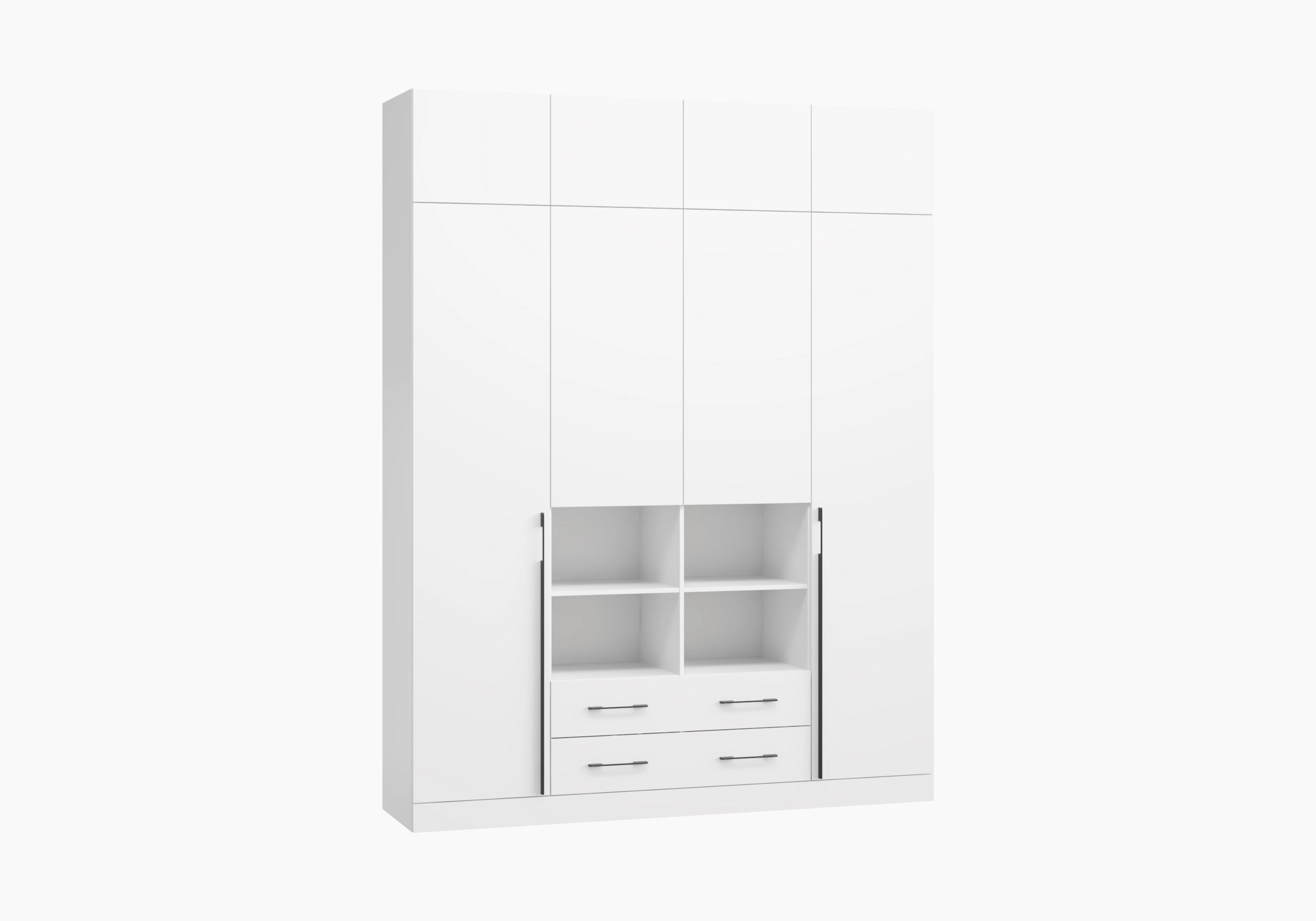 Распашной шкаф Капса-4.6 с антресолью