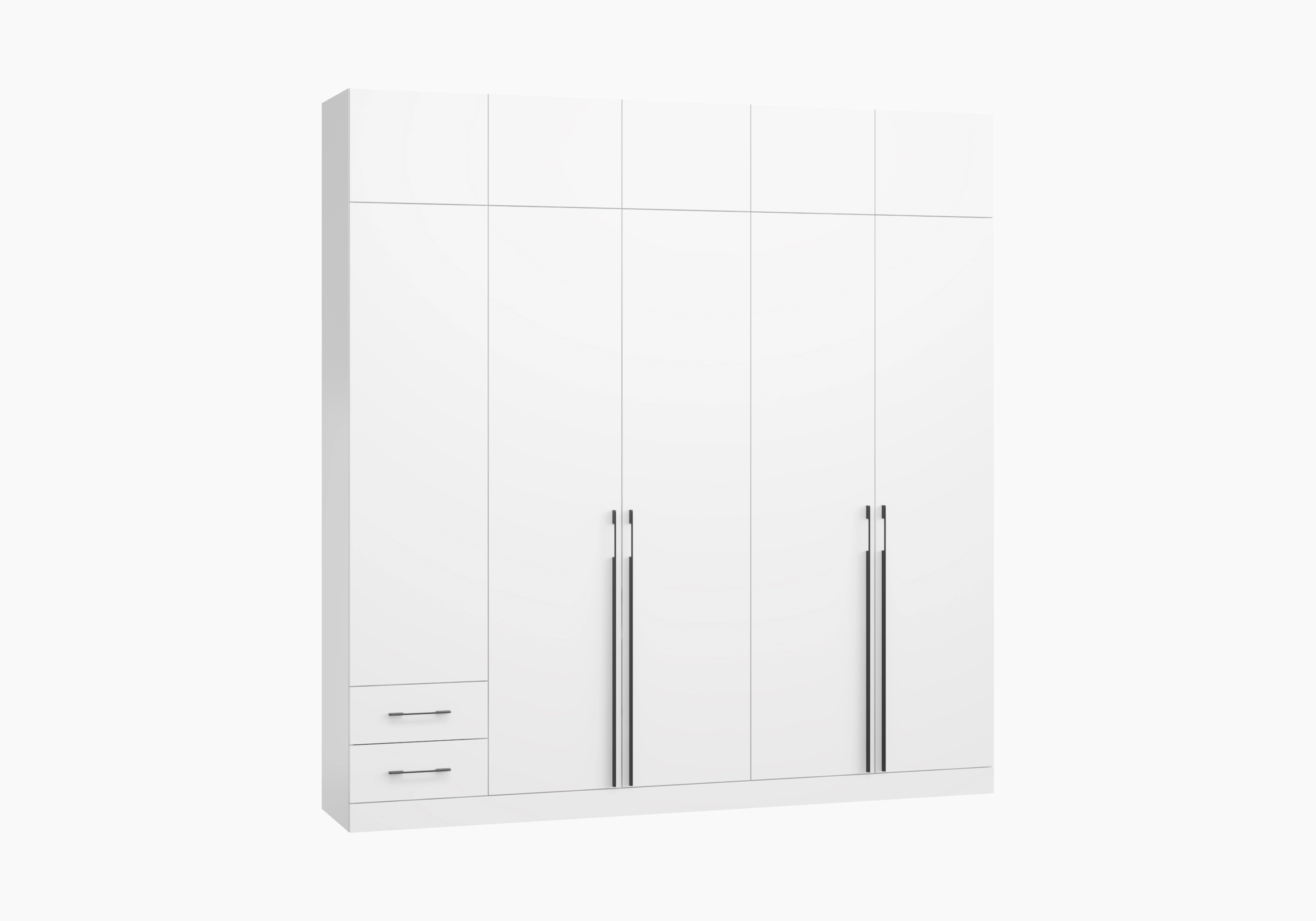 Распашной шкаф Капса-5.2.2 с антресолью