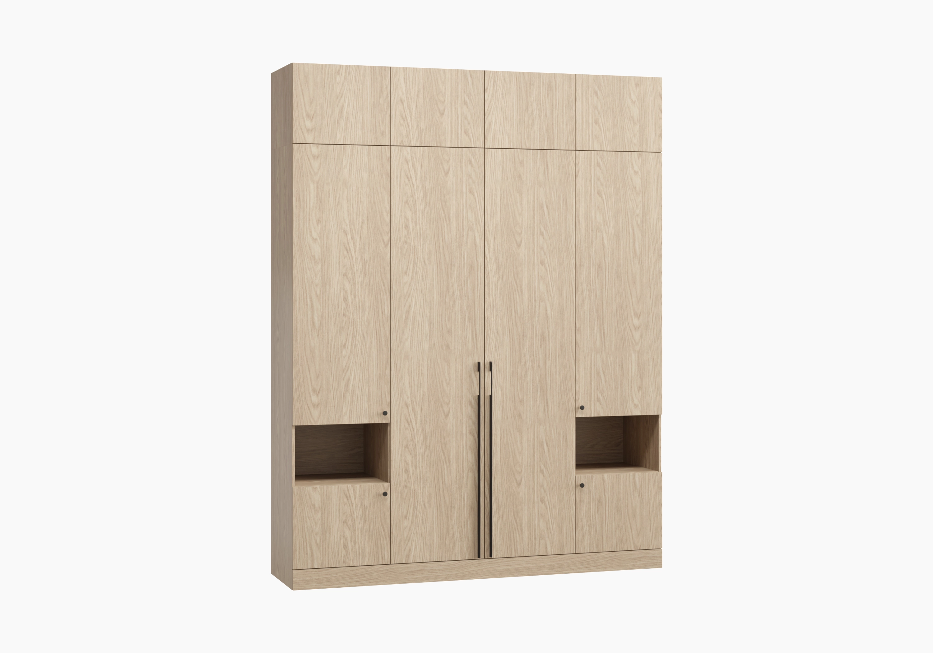 Распашной шкаф Капса-4.4 с антресолью