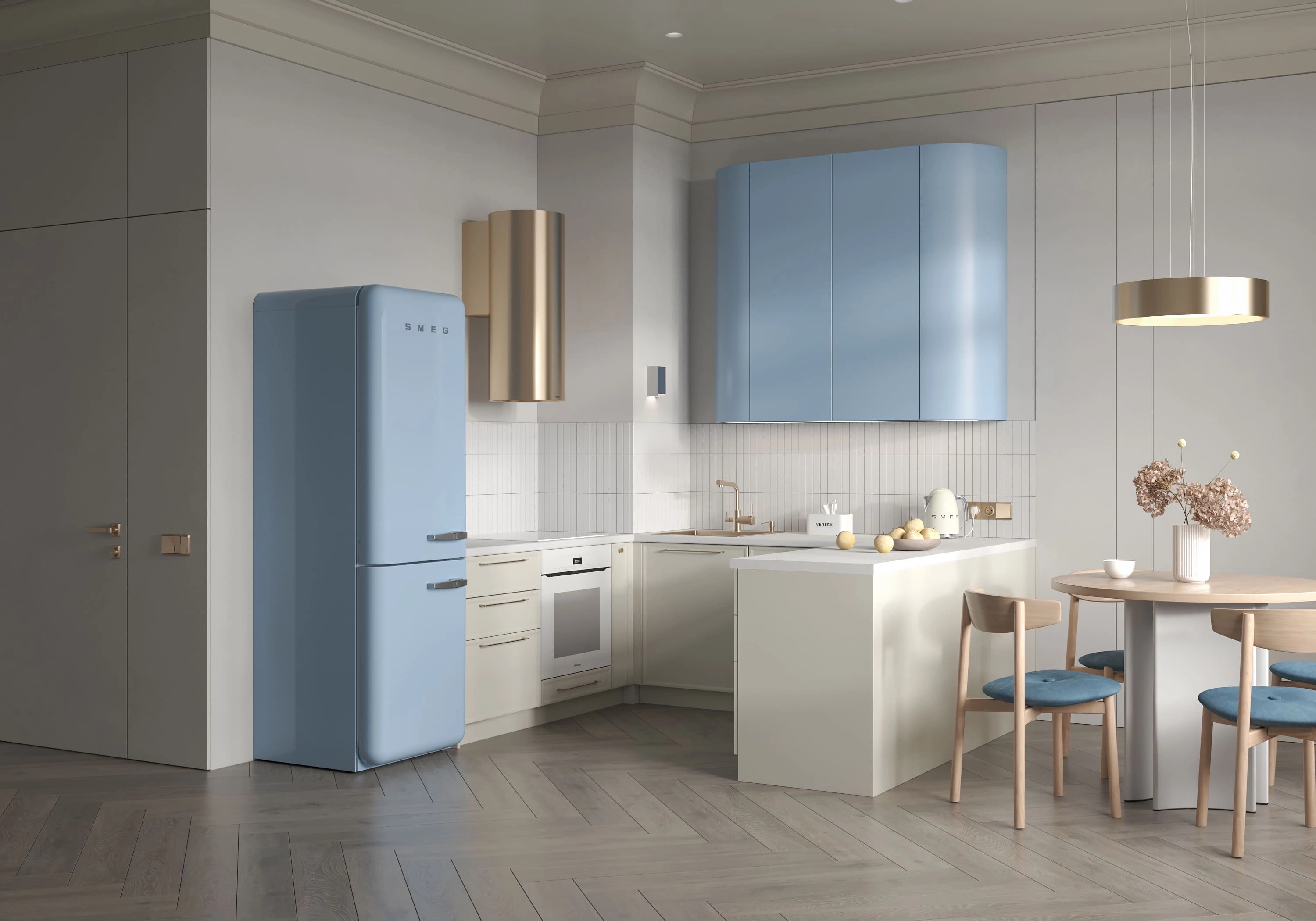 Кухонный гарнитур Лефель-4