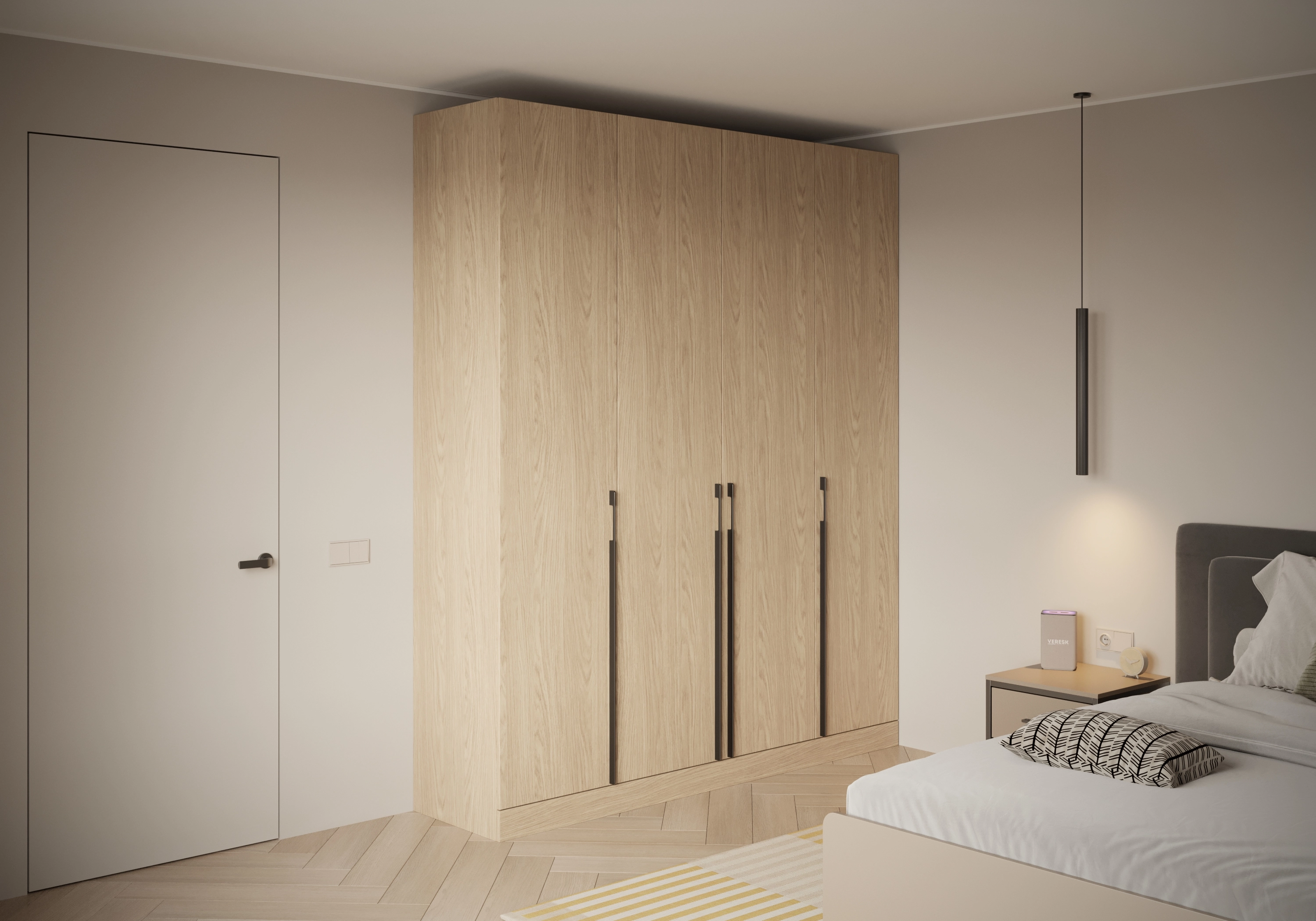 Распашной шкаф Капса-4.1