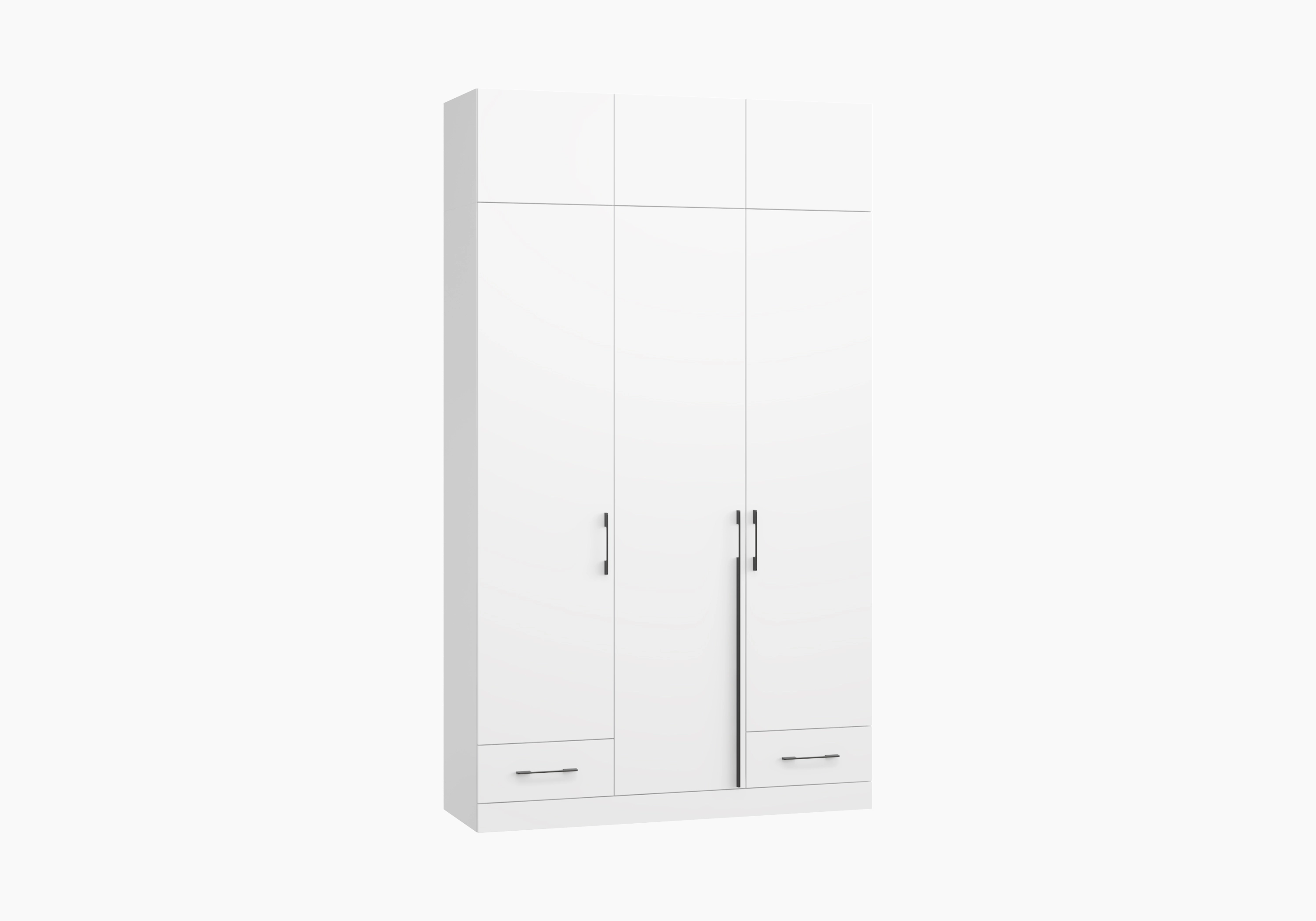 Распашной шкаф Капса-3.2.1 с антресолью