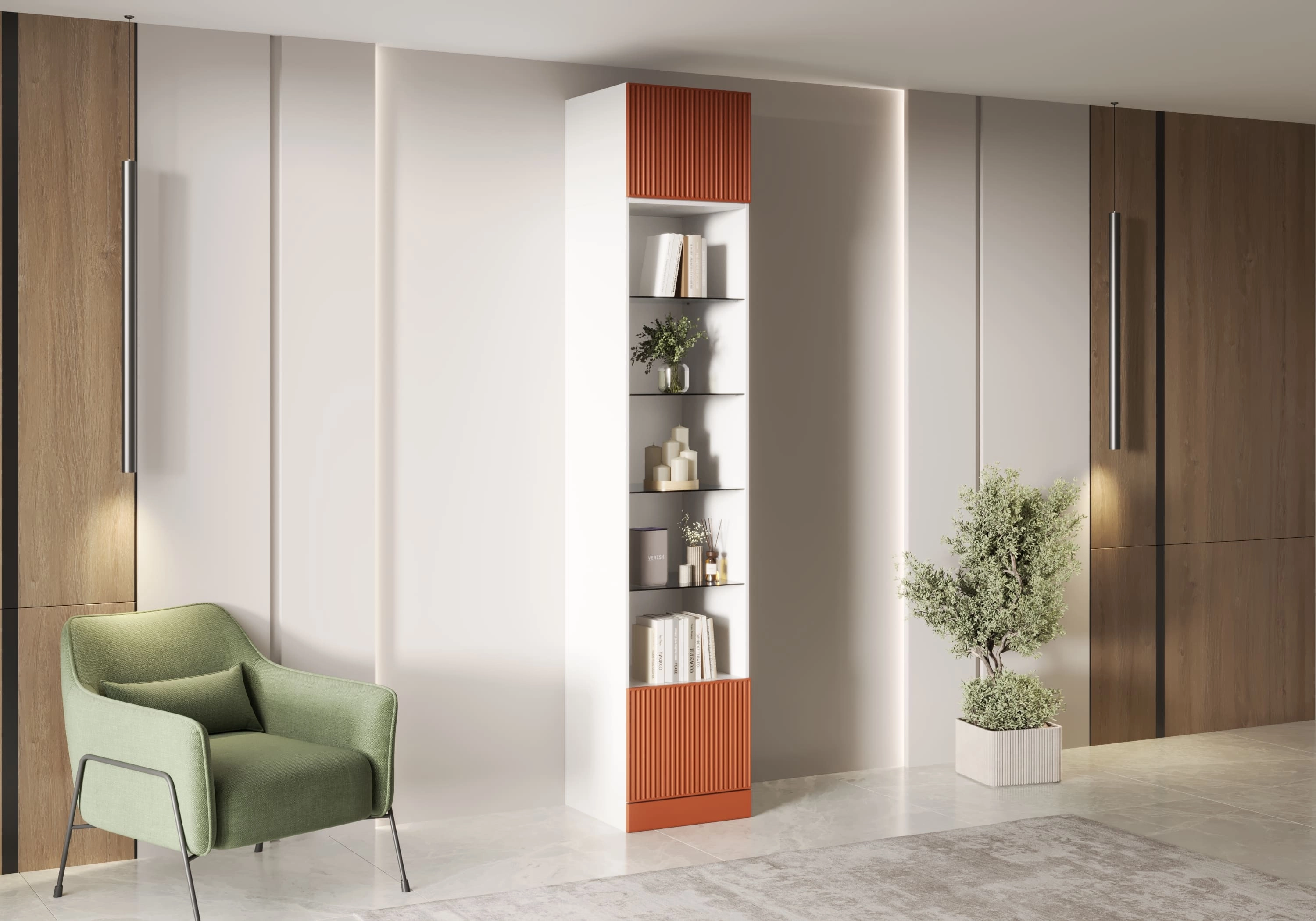 Стеллаж Дарио-1.1С с антресолью - фото №1