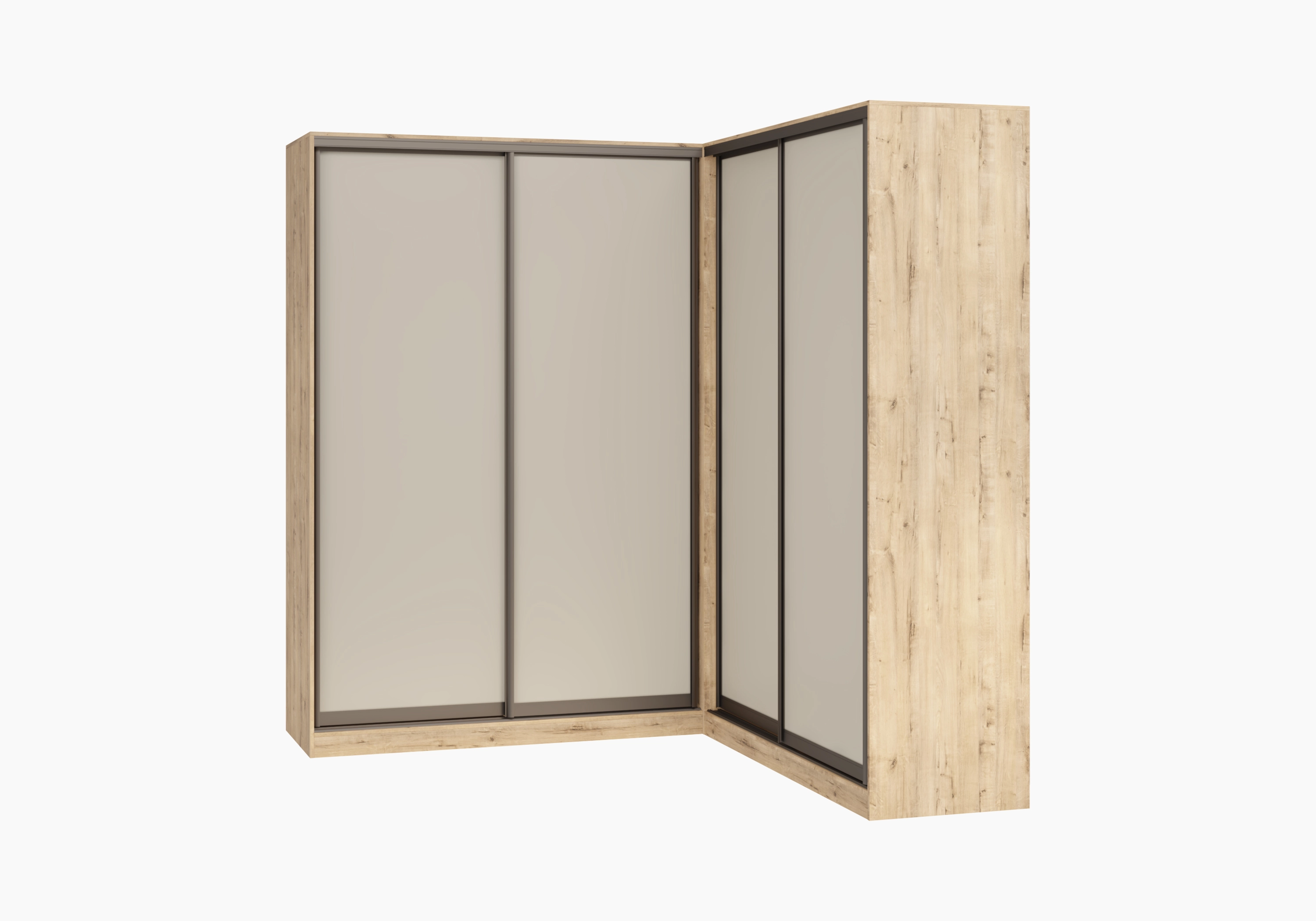 Шкаф-купе угловой Борден-6-6 2200 Премиум