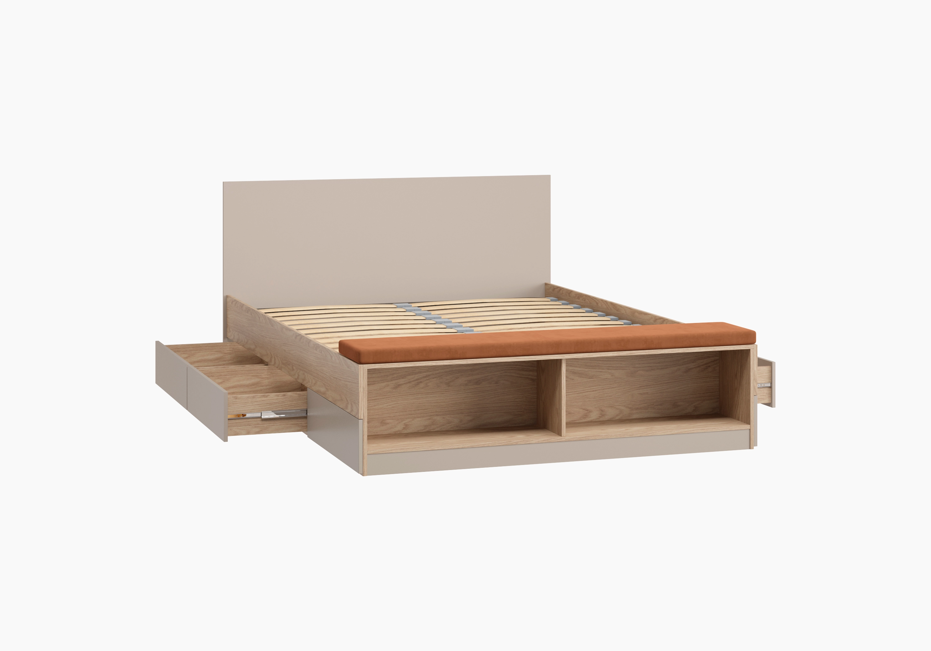 Кровать Виггинс-1 4 ящика