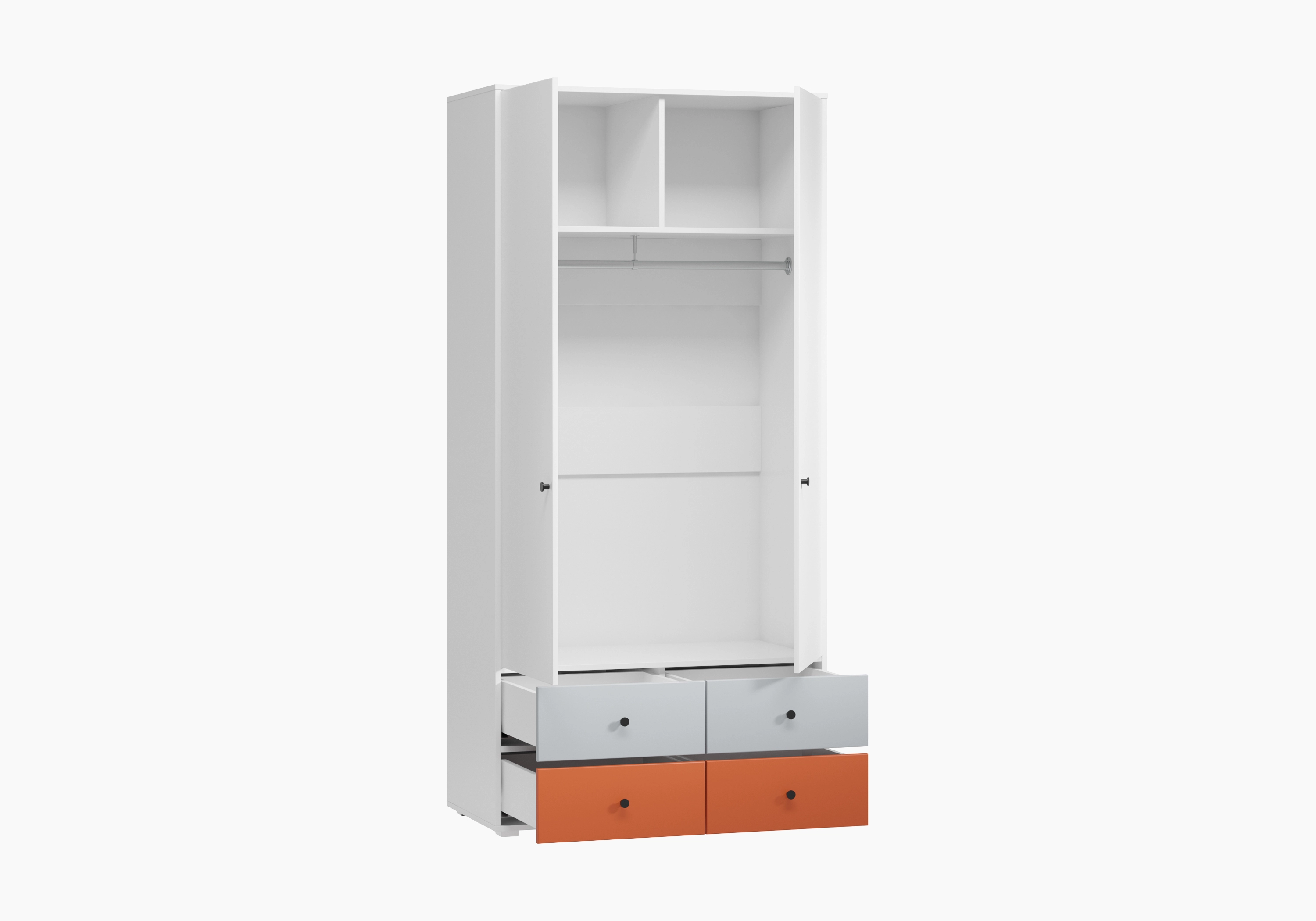 Распашной шкаф Юлара-2.1Н