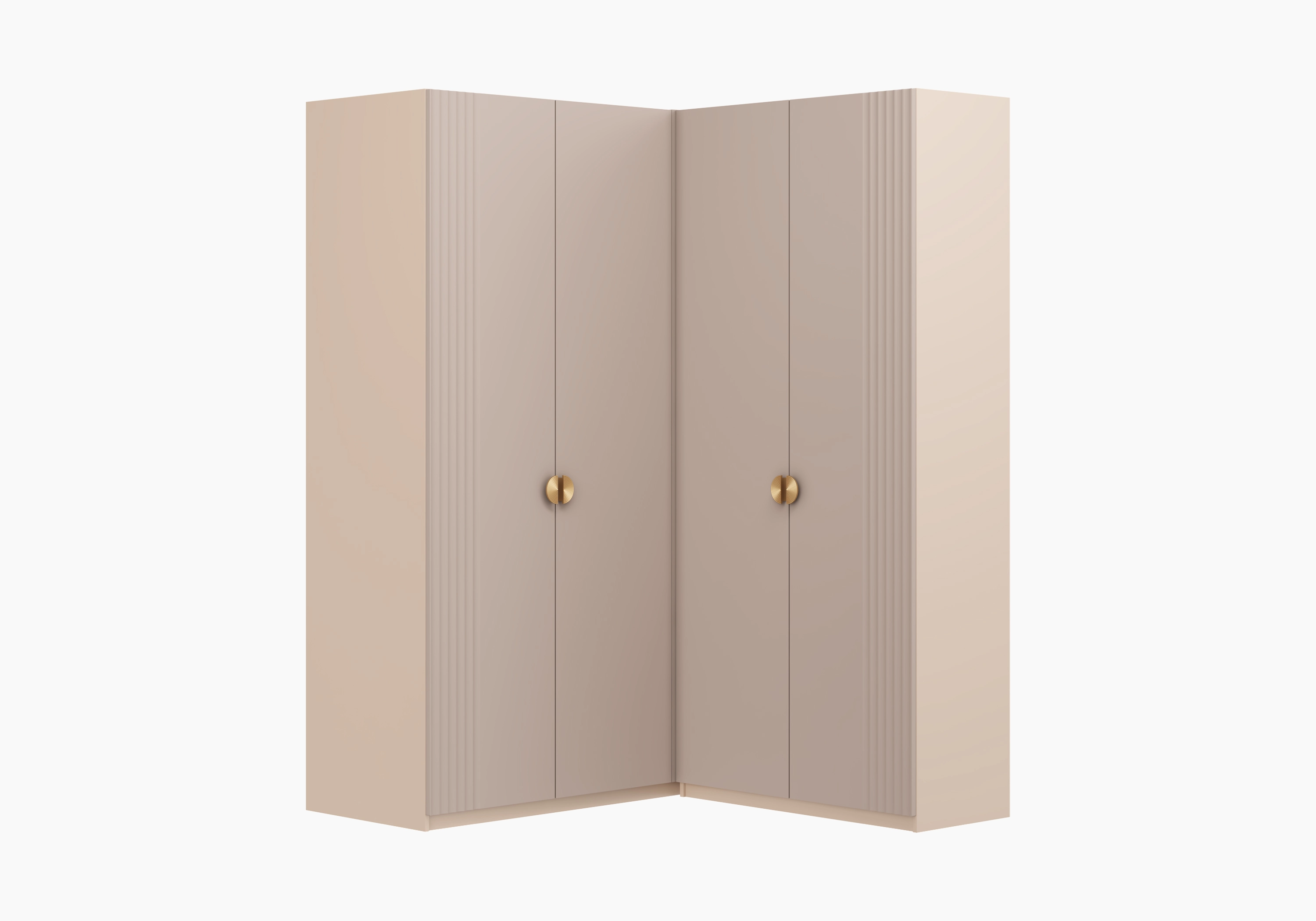 Распашной шкаф угловой Санторини-450 Лайф