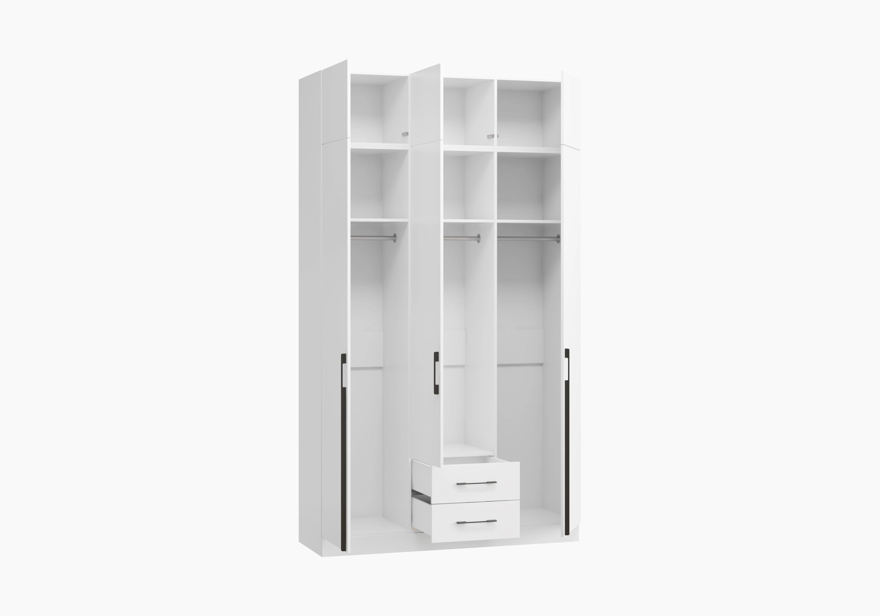 Распашной шкаф Капса-3.1.2 с антресолью