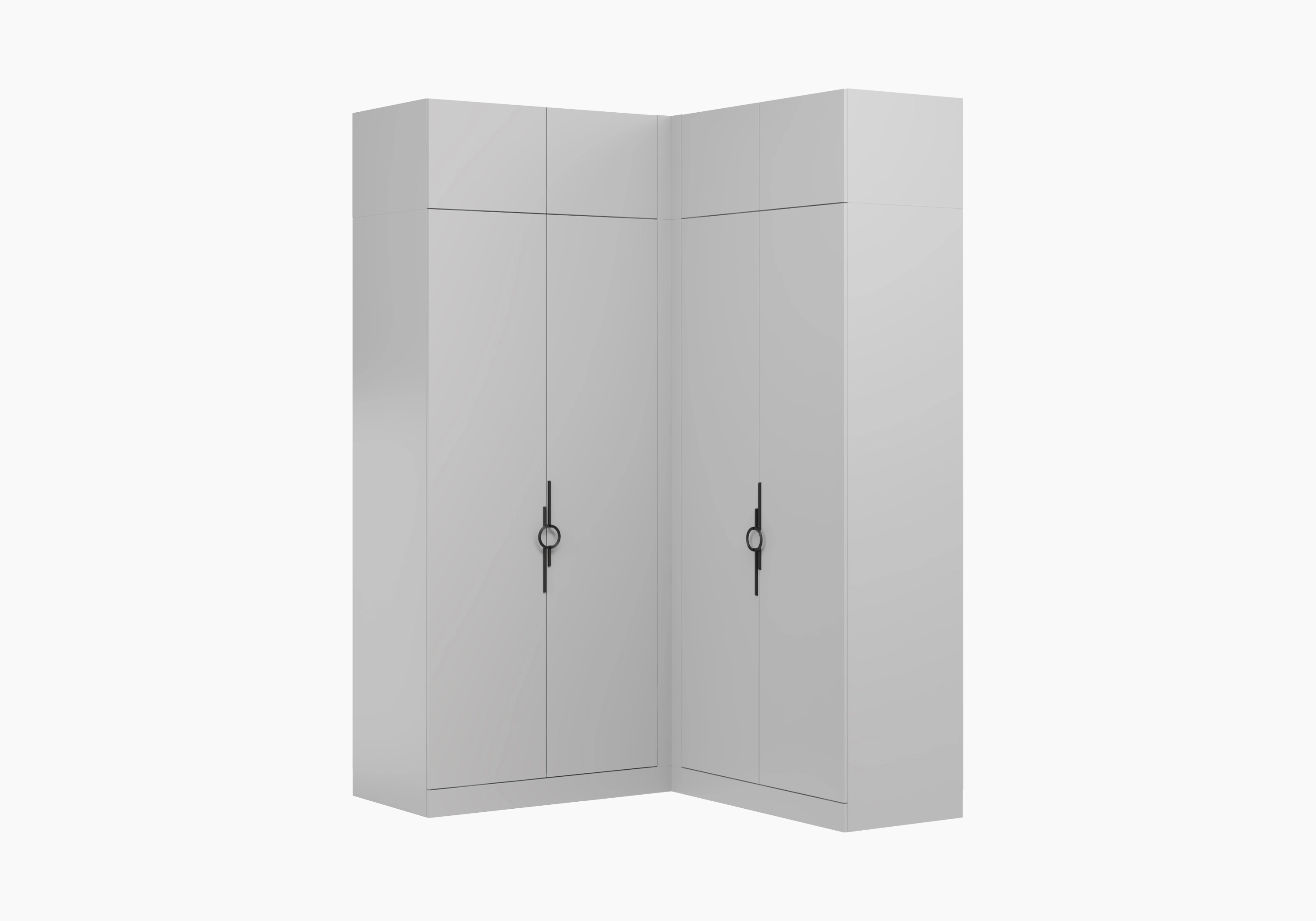 Угловой шкаф Элавия-2-550 с антресолью