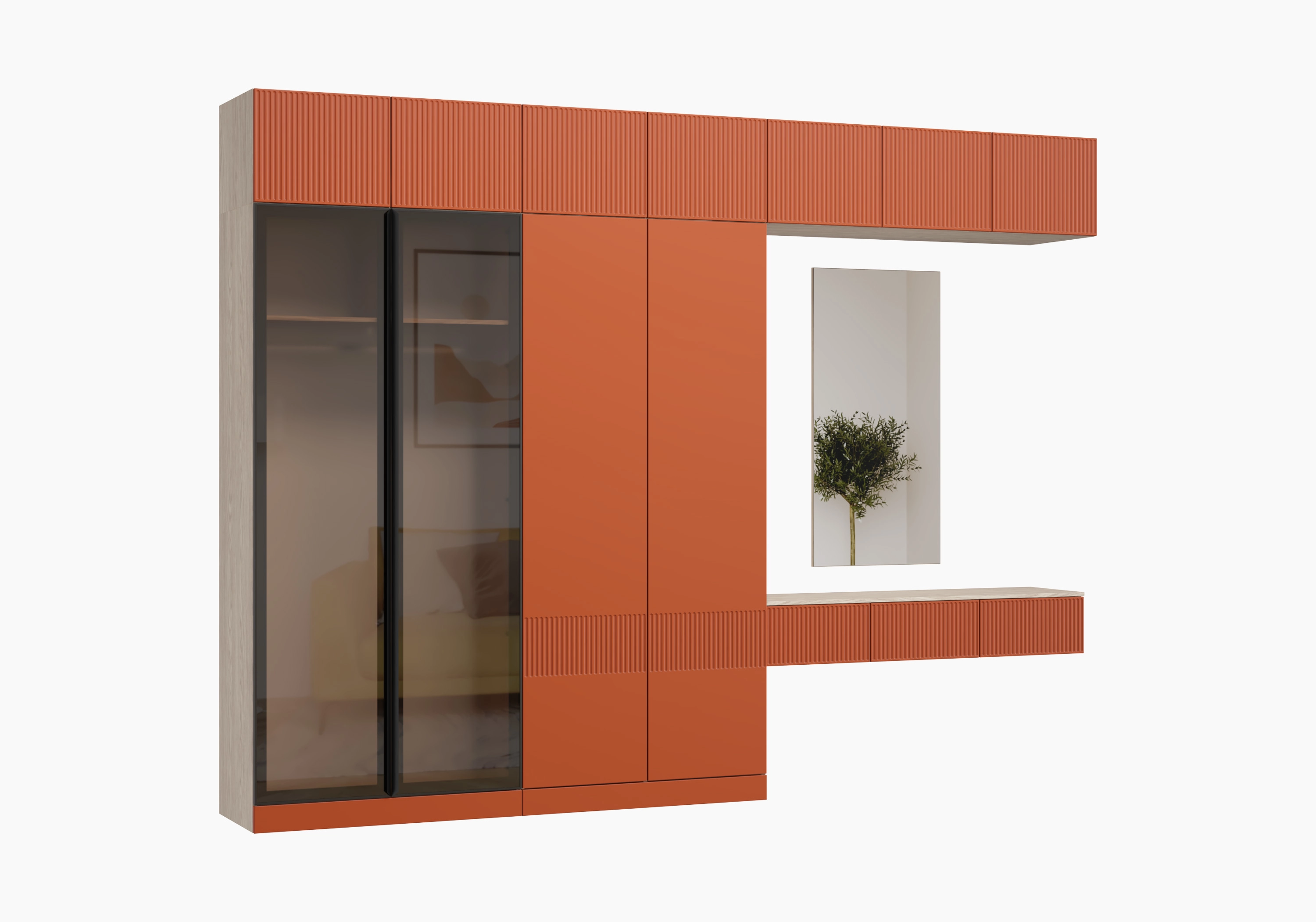 Модульная прихожая Дарио-4