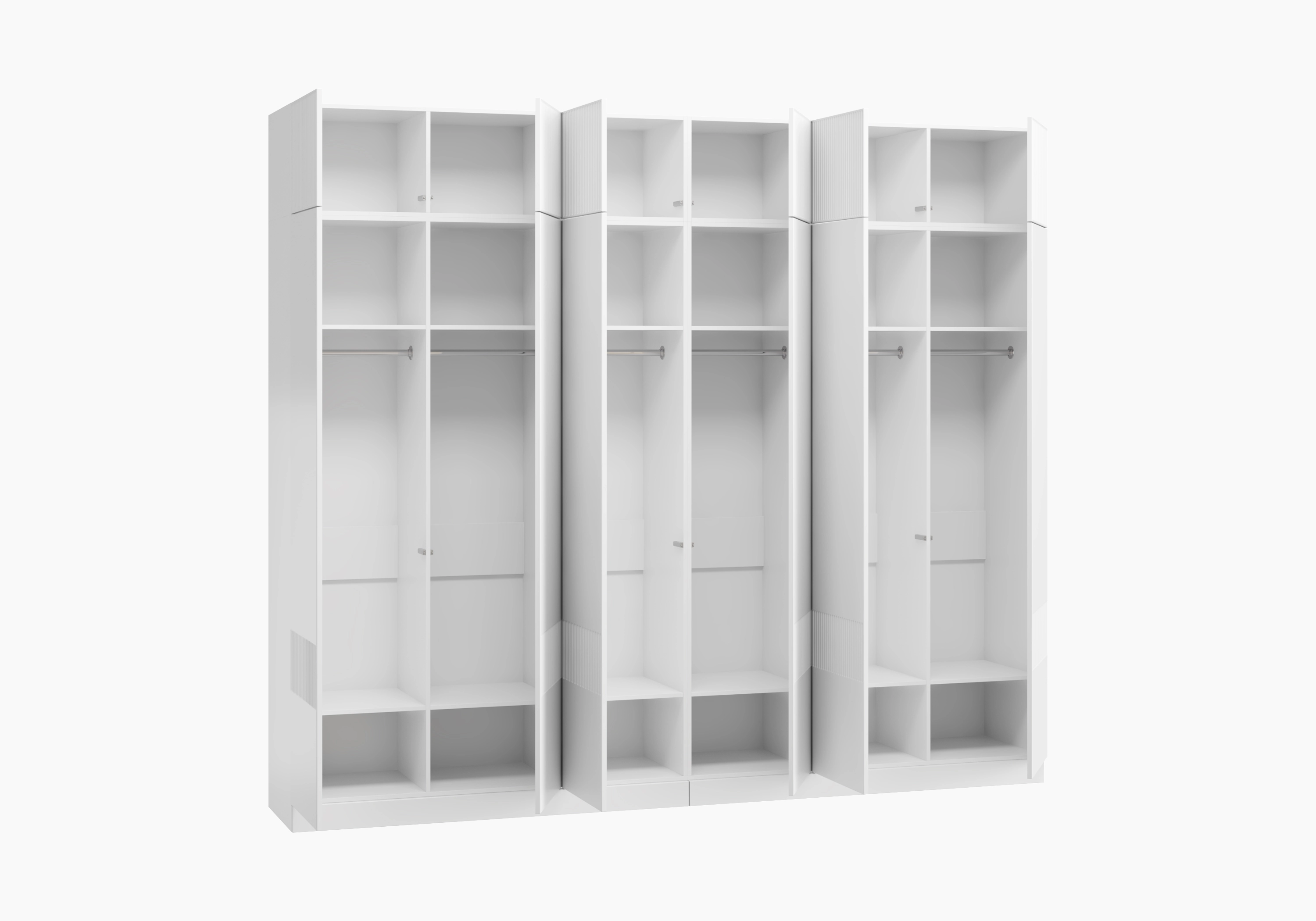 Распашной шкаф Дарио-6.1 с антресолью