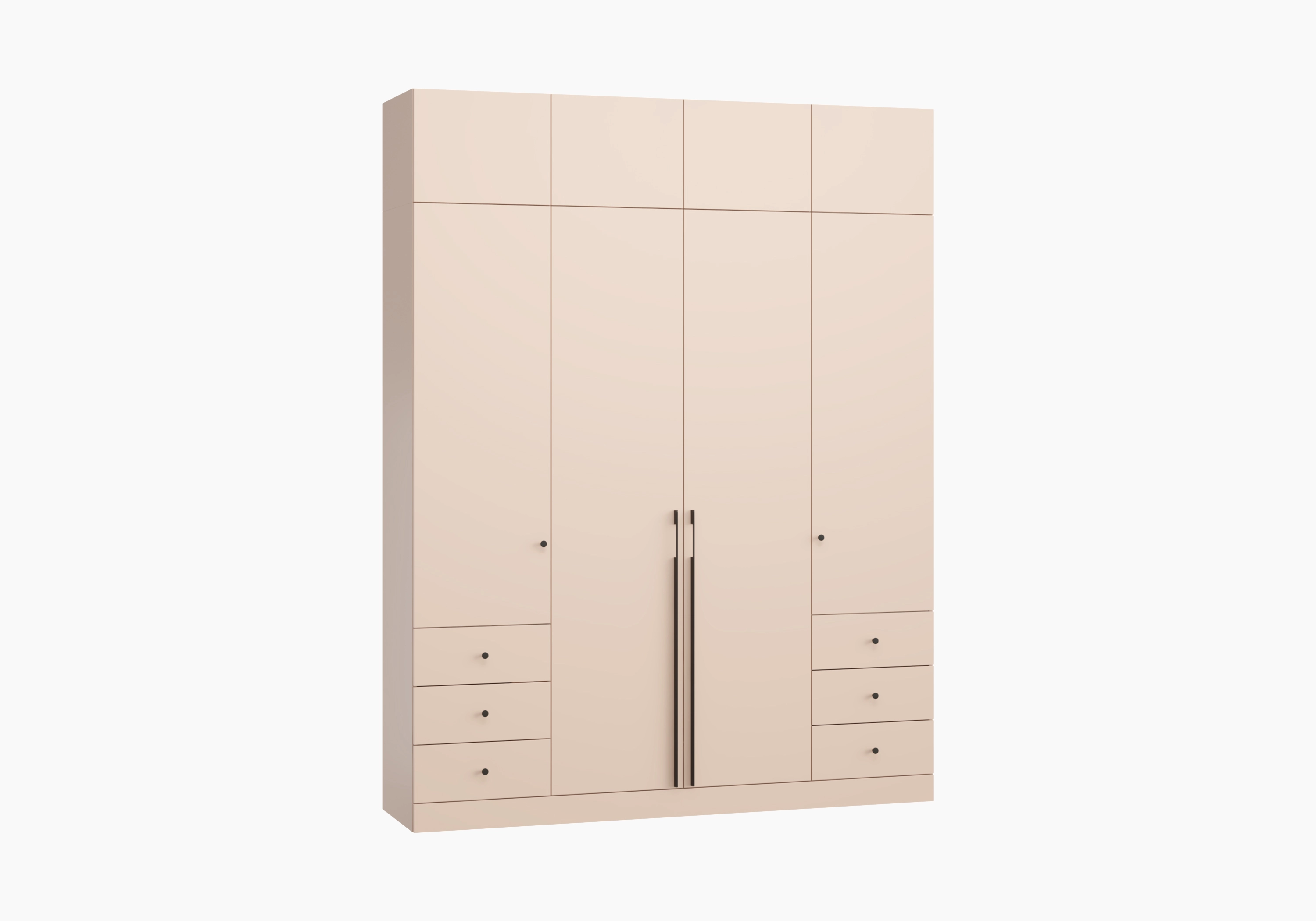 Распашной шкаф Капса-4.2.3 с антресолью