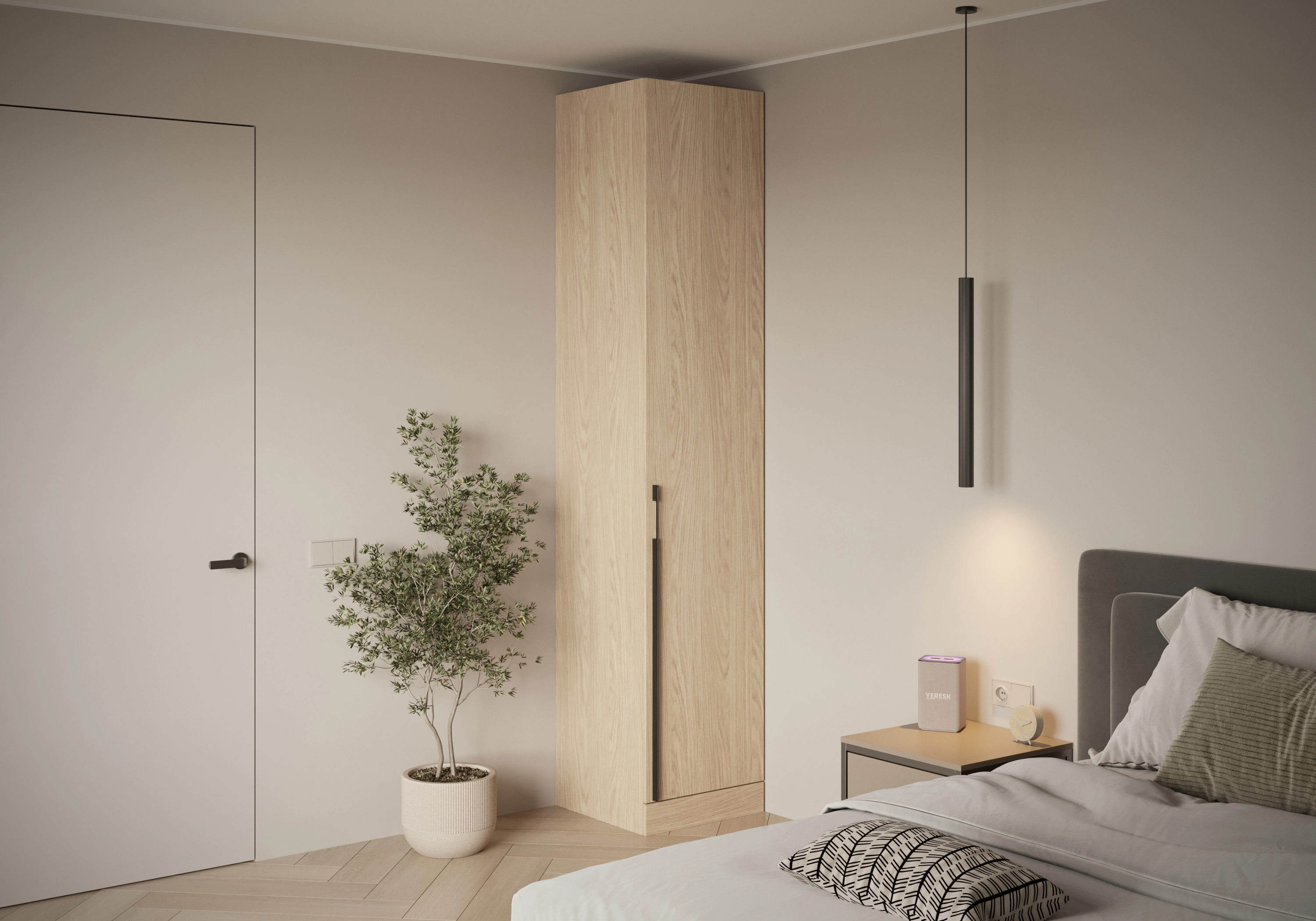 Распашной шкаф Капса-1