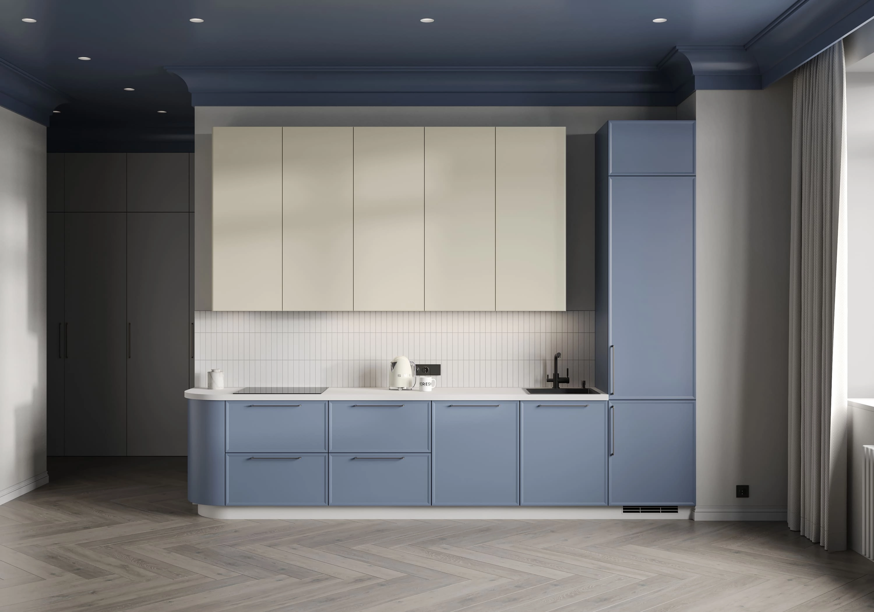 Кухонный гарнитур Лефель-3