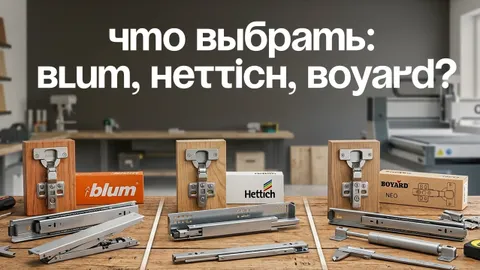 Blum, Hettich, Boyard: честное сравнение популярных брендов фурнитуры