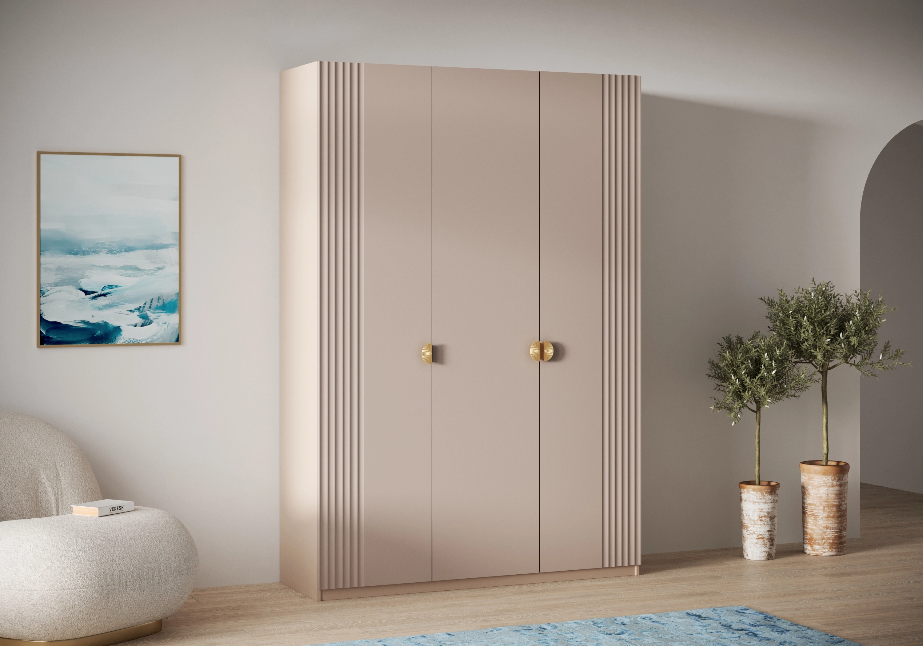 Распашной шкаф Санторини-3 Лайф