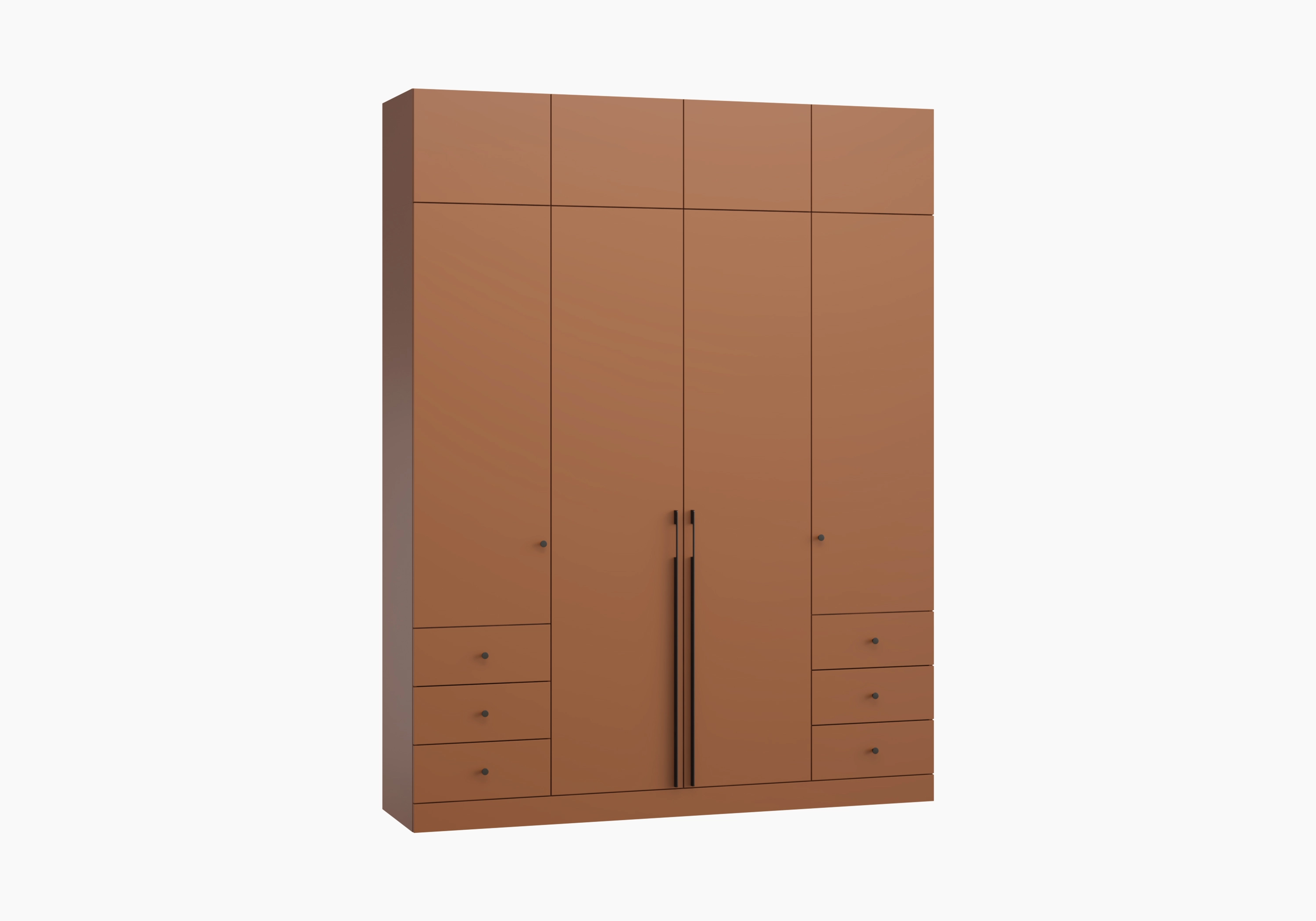 Распашной шкаф Капса-4.2.3 с антресолью