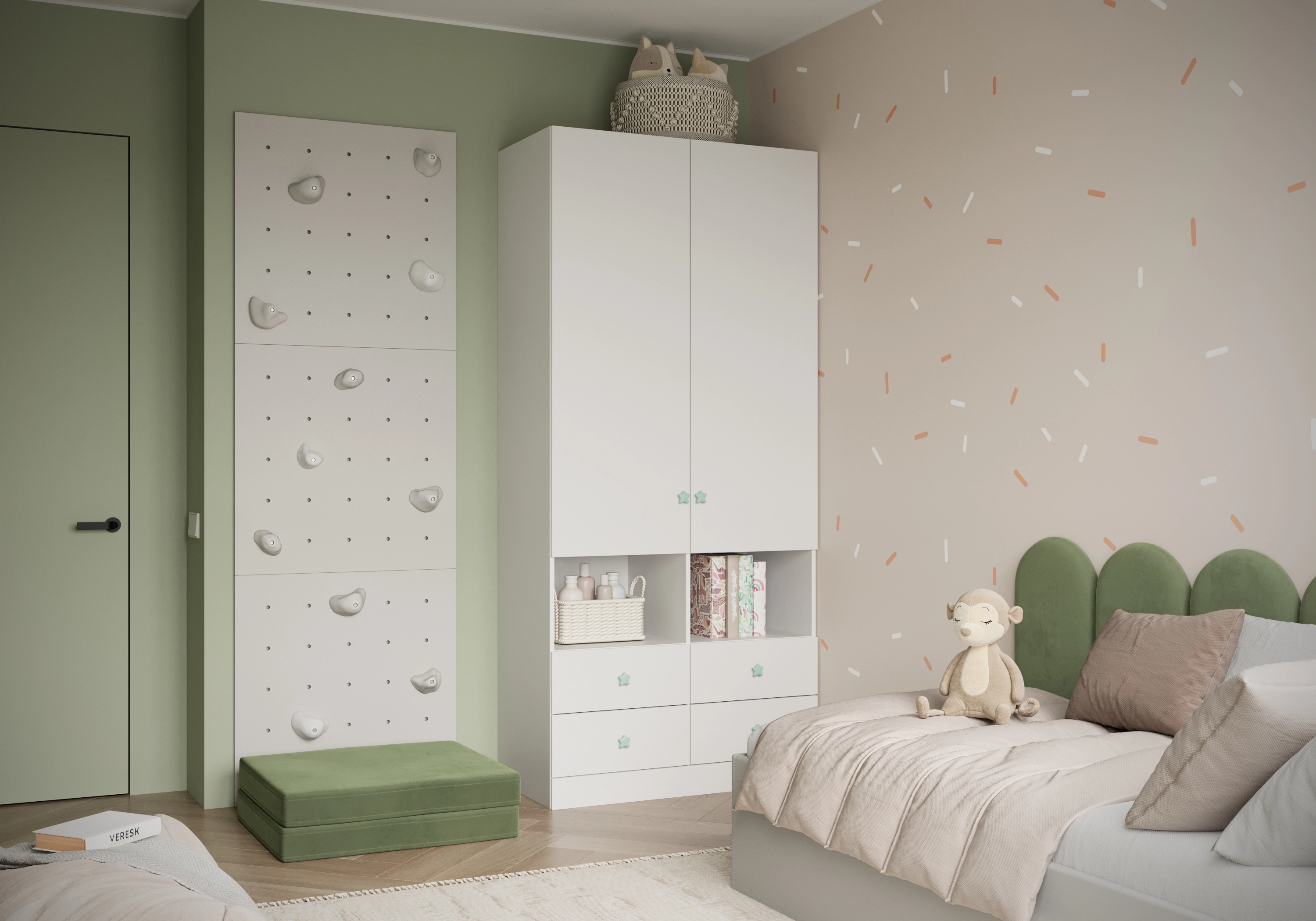 Распашной шкаф Капса-2.5