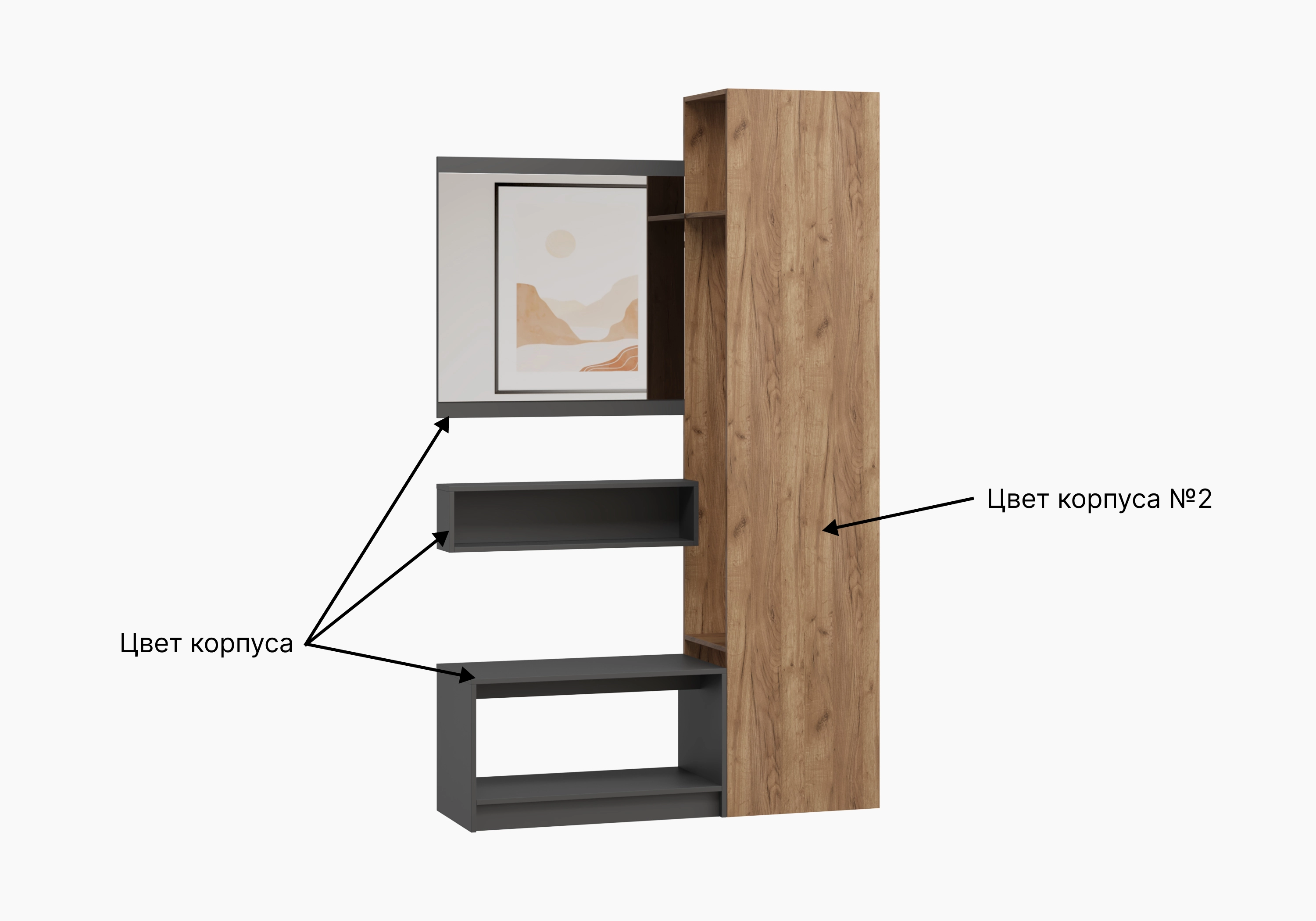 Прихожая в коридор Вайден-7
