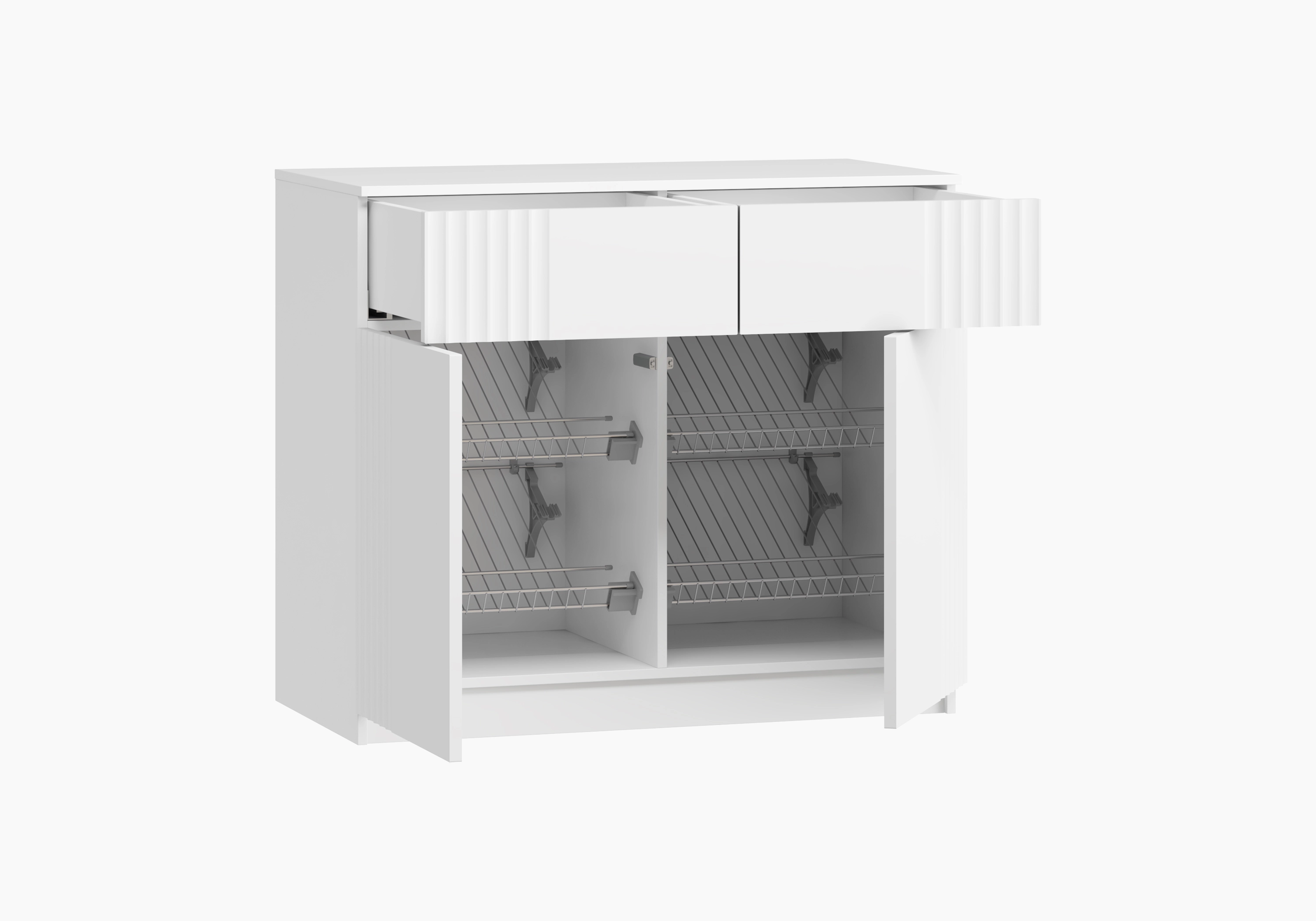 Комод для обуви Санторини Лайф