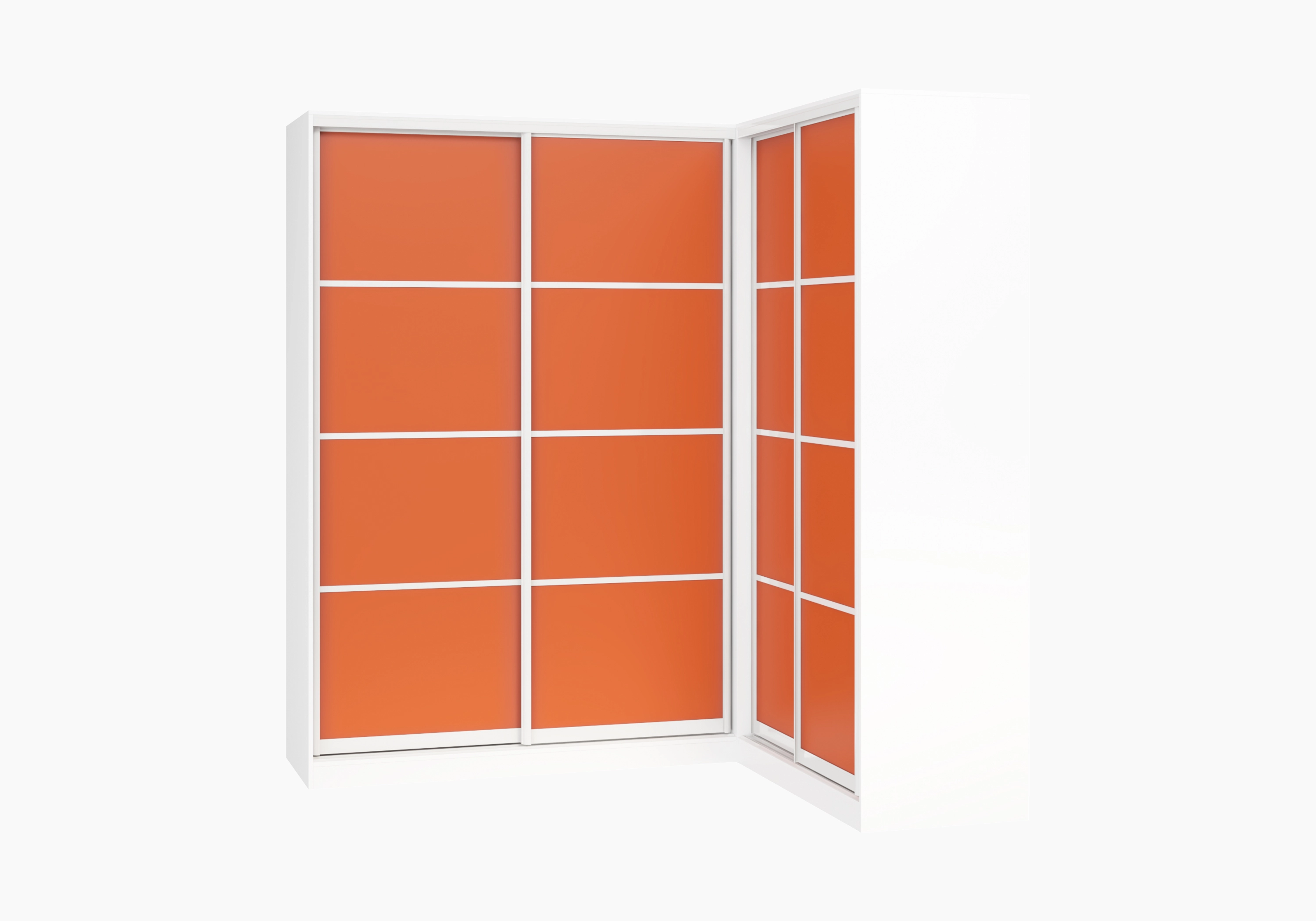 Шкаф-купе угловой Борден-6-4 1800 Премиум