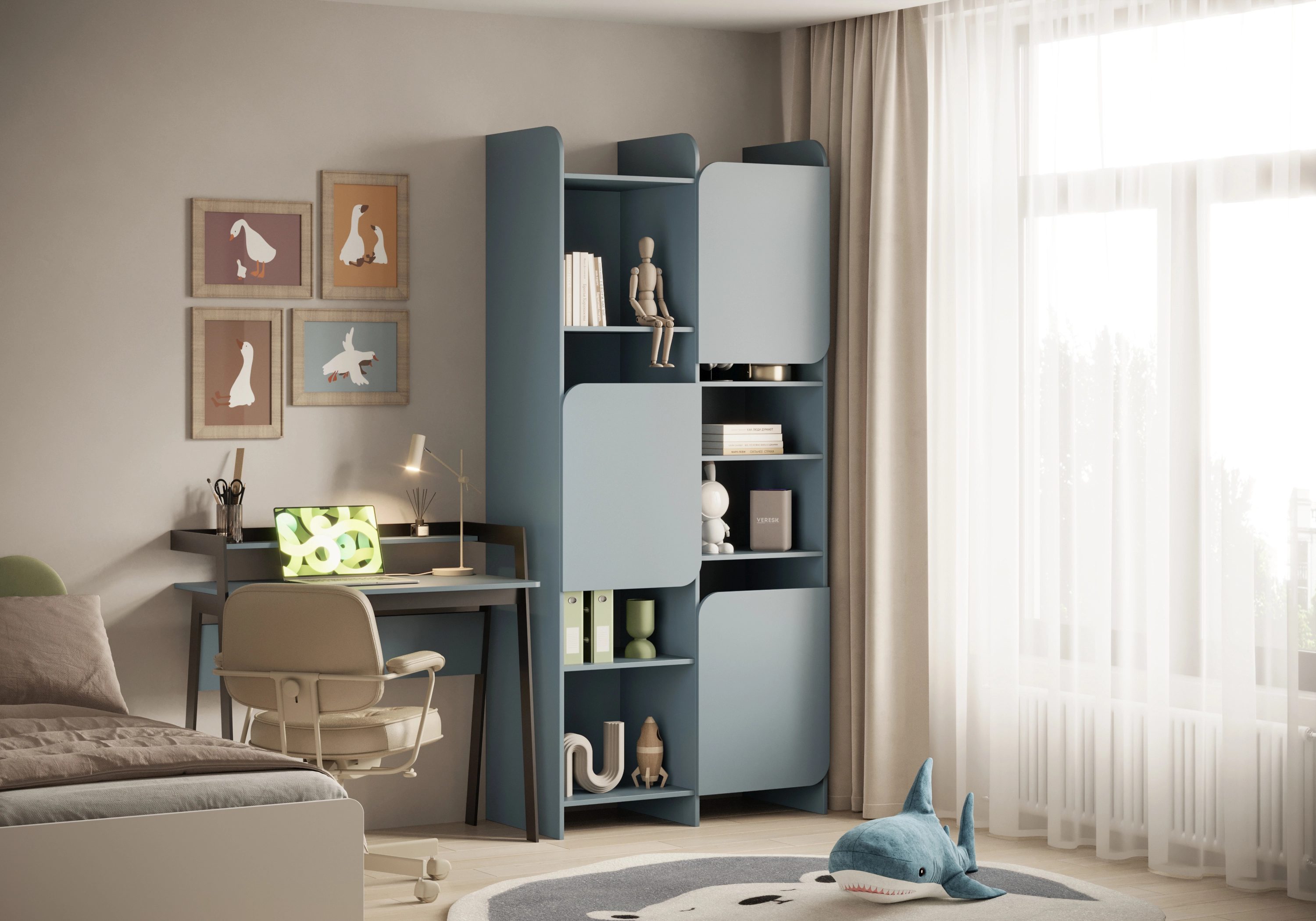 Стеллаж Белек-2.3