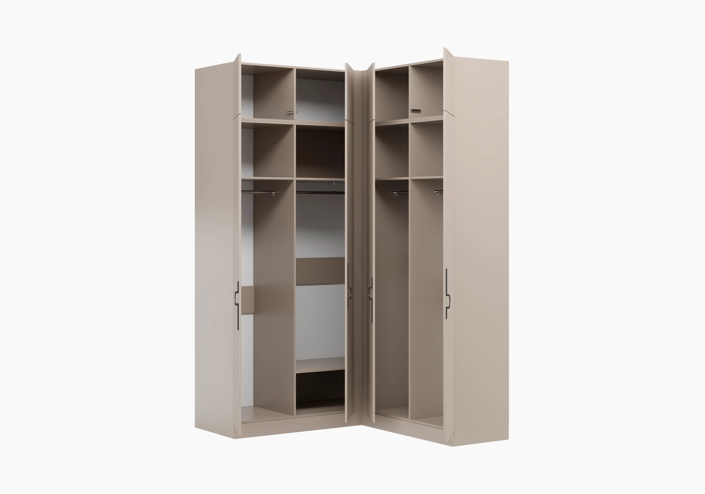 Угловой шкаф Элавия-2-500 с антресолью