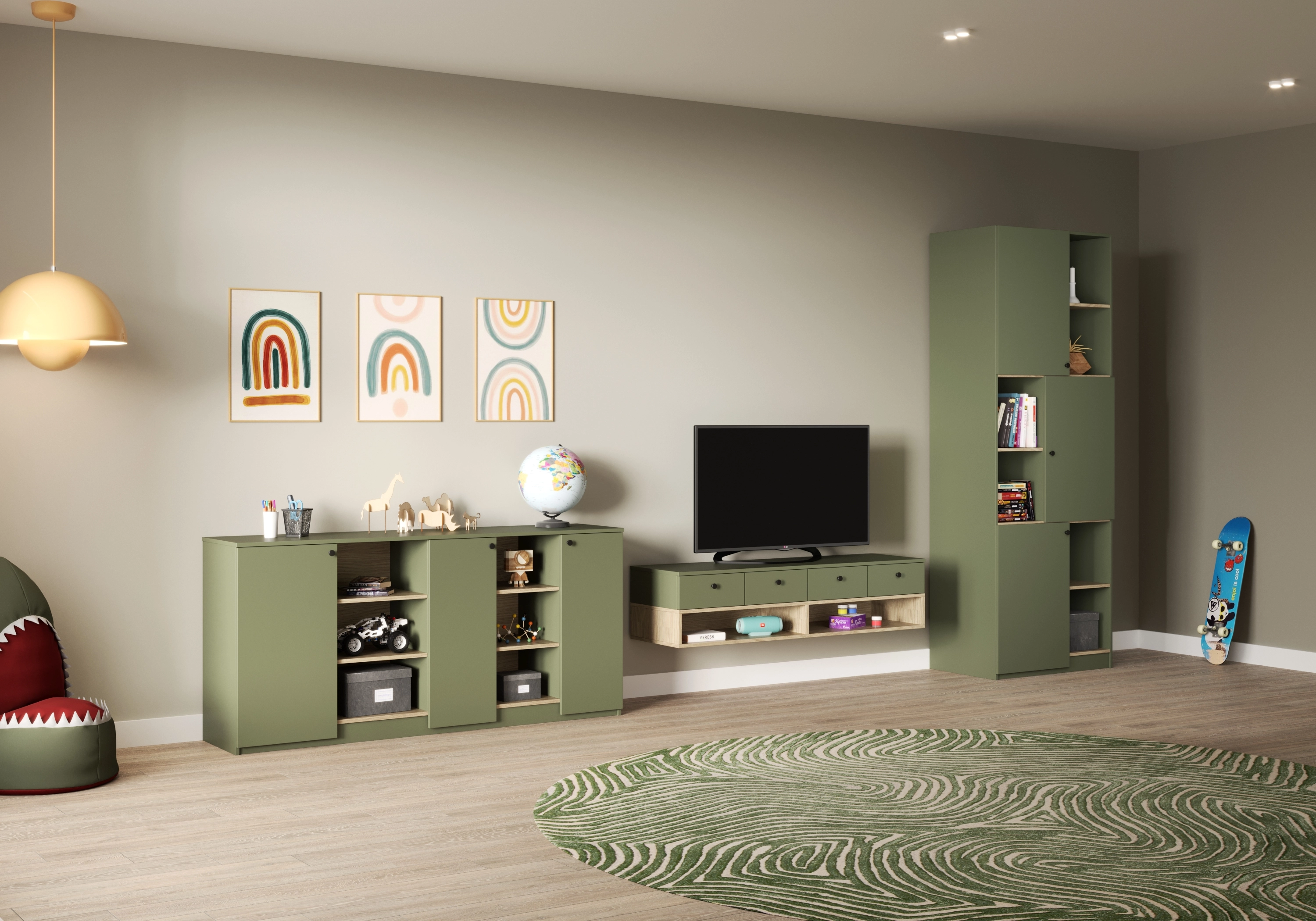 Модульная детская Моццо-2