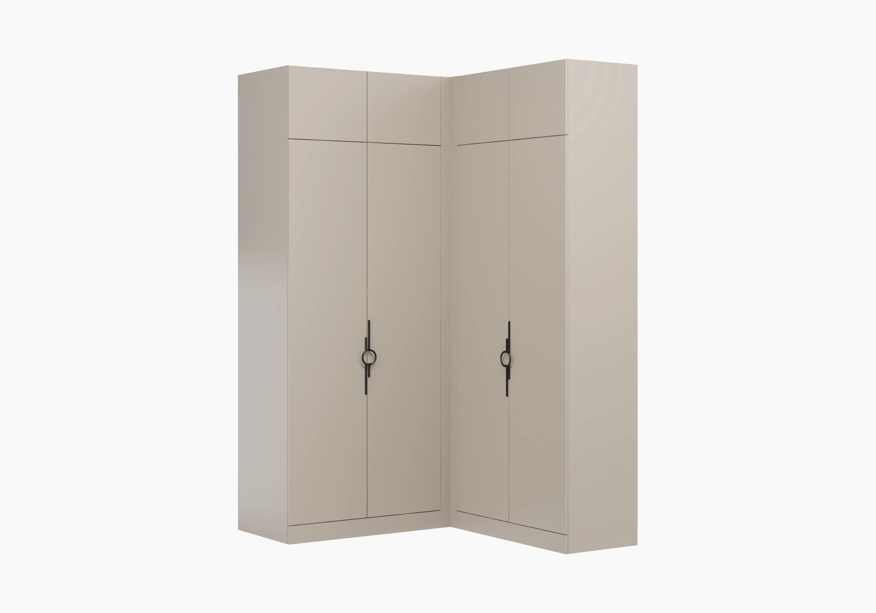 Угловой шкаф Элавия-2-500 с антресолью