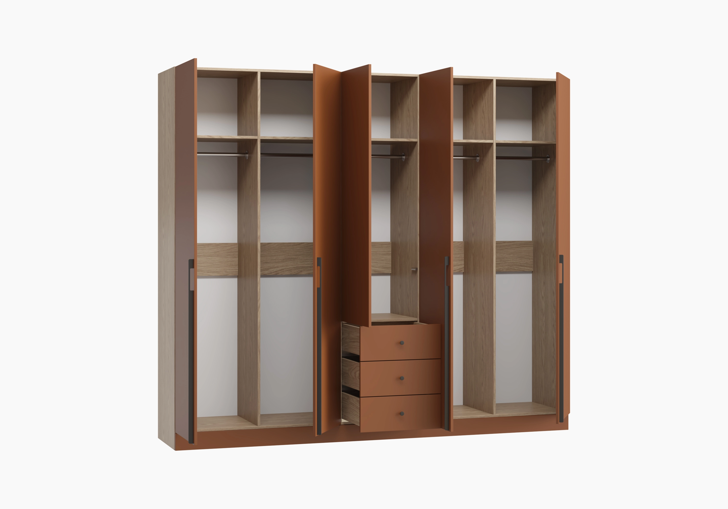 Распашной шкаф Капса-5.1.3