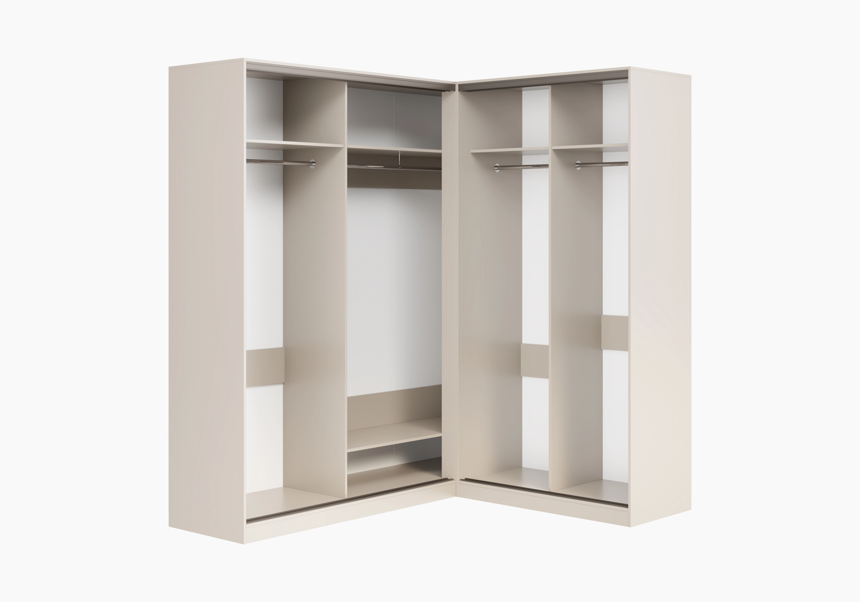 Шкаф-купе угловой Борден-6-4 1800 Премиум