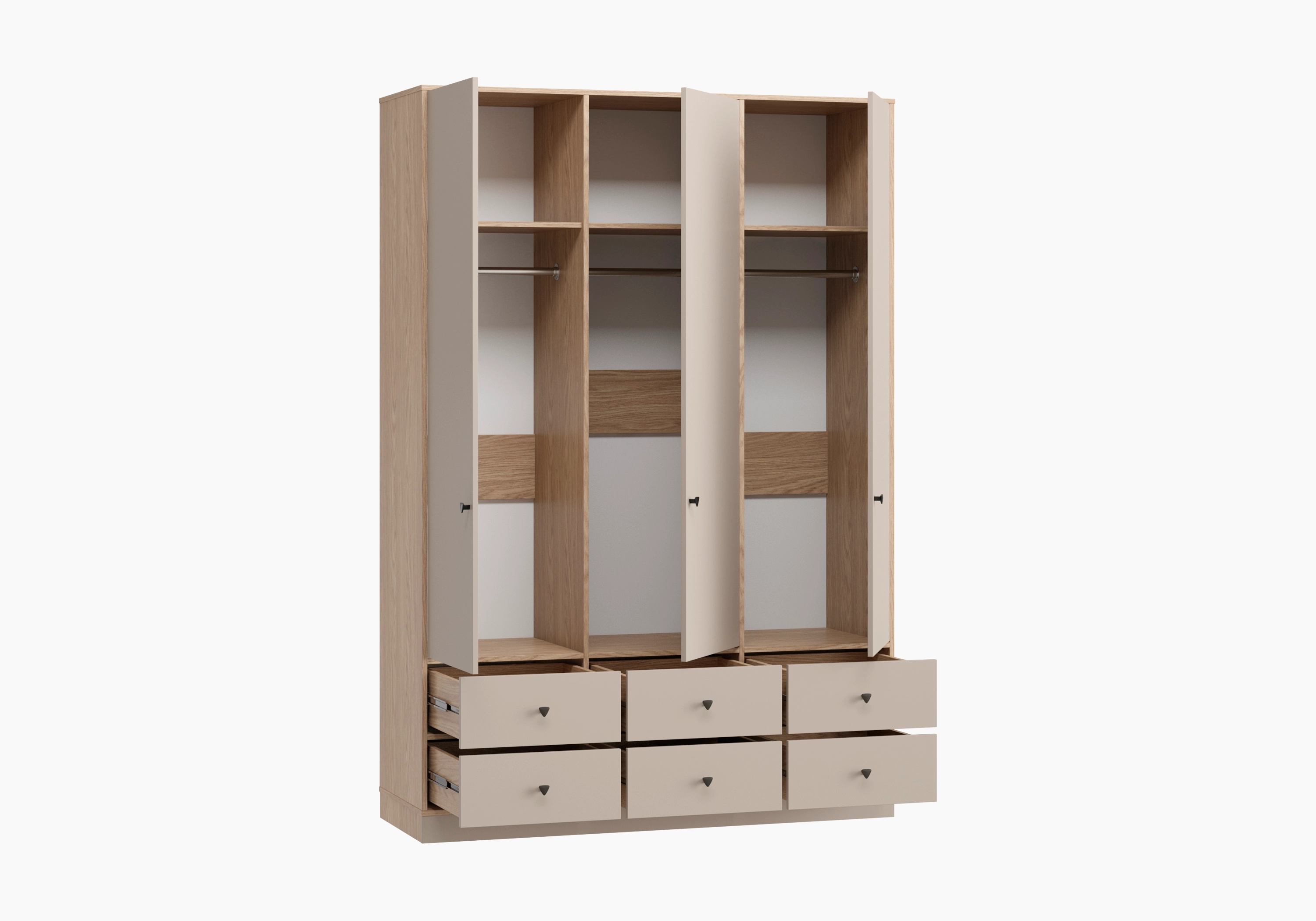 Распашной шкаф Виггинс-3.2