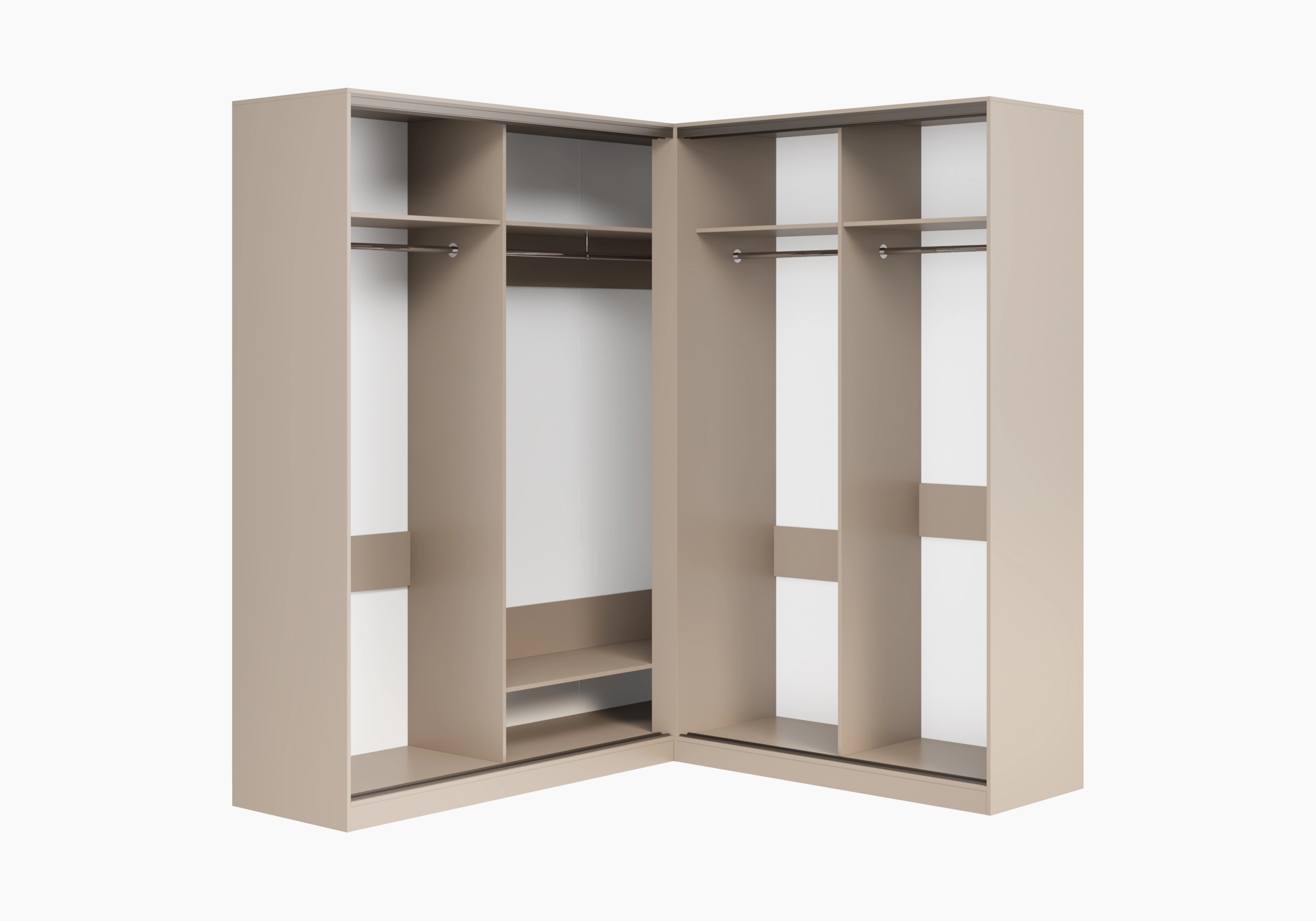 Шкаф-купе угловой Борден-6-4 2000 Премиум