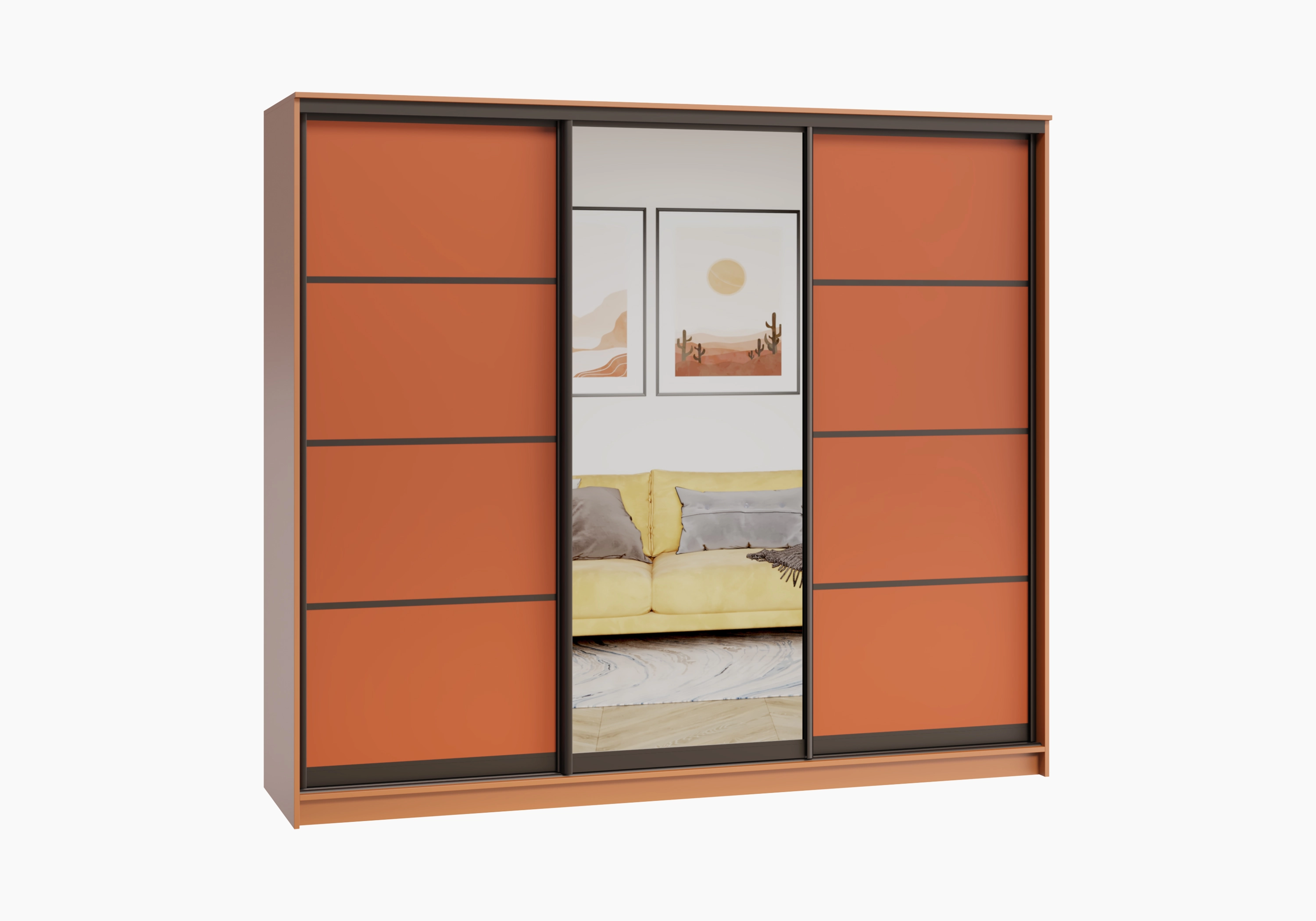 Шкаф-купе Борден-3-2 Премиум