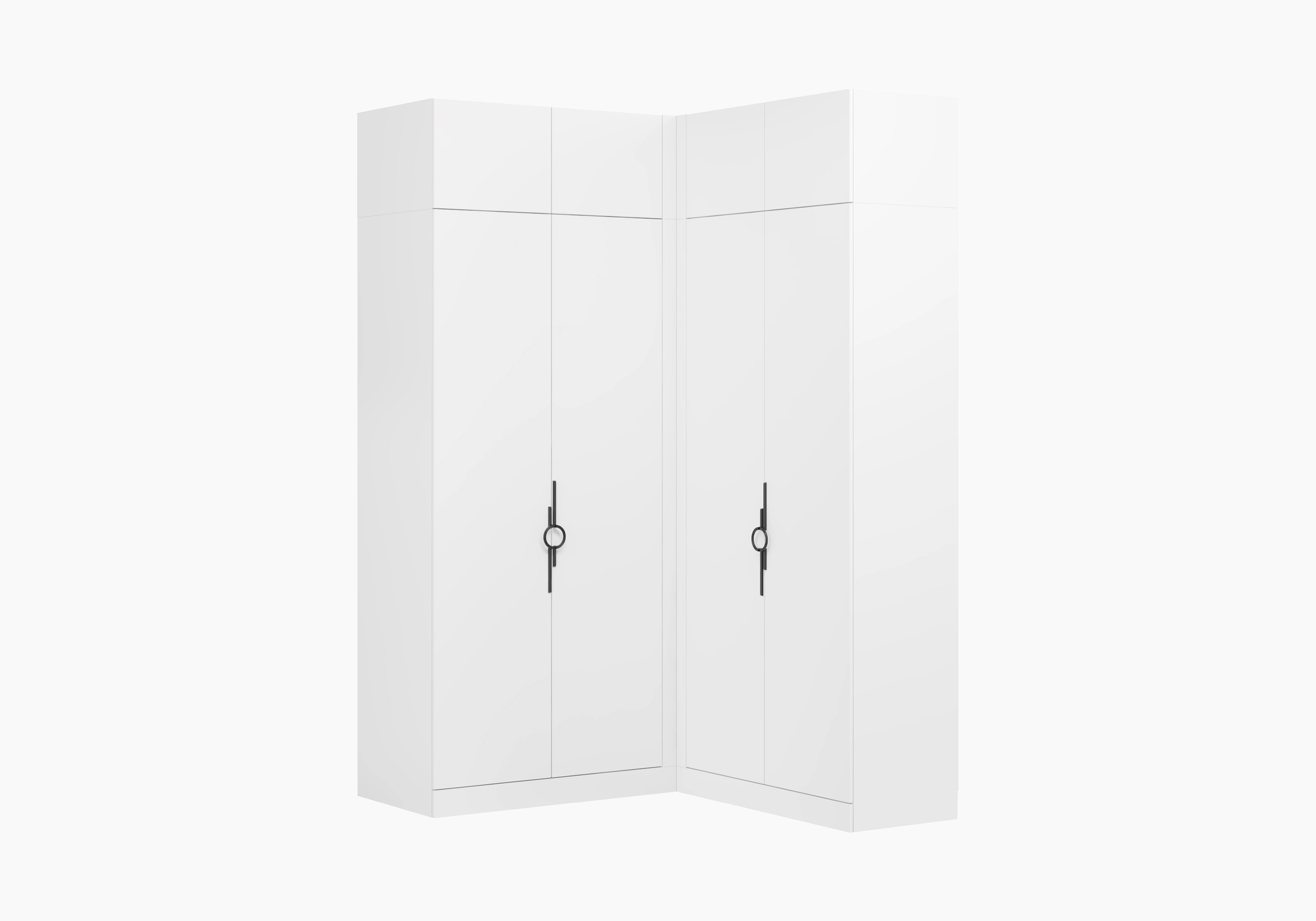 Угловой шкаф Элавия-2-500 с антресолью