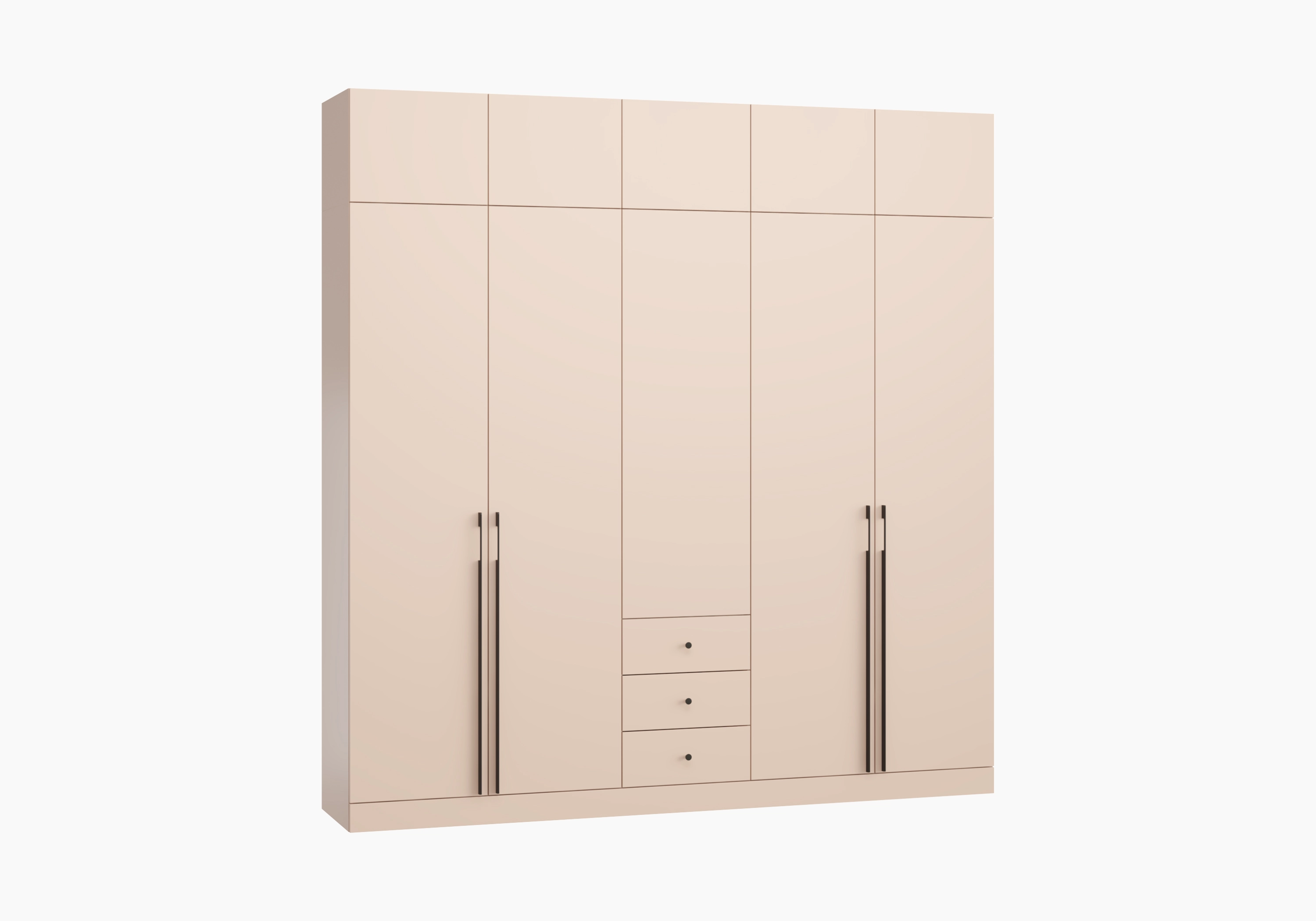 Распашной шкаф Капса-5.1.3 с антресолью