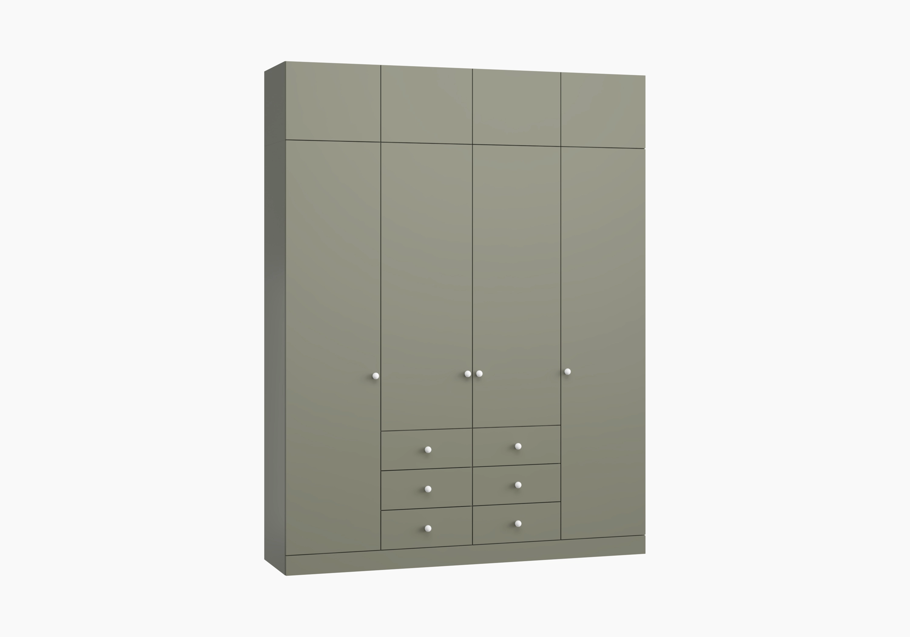 Распашной шкаф Капса-4.1.3 с антресолью