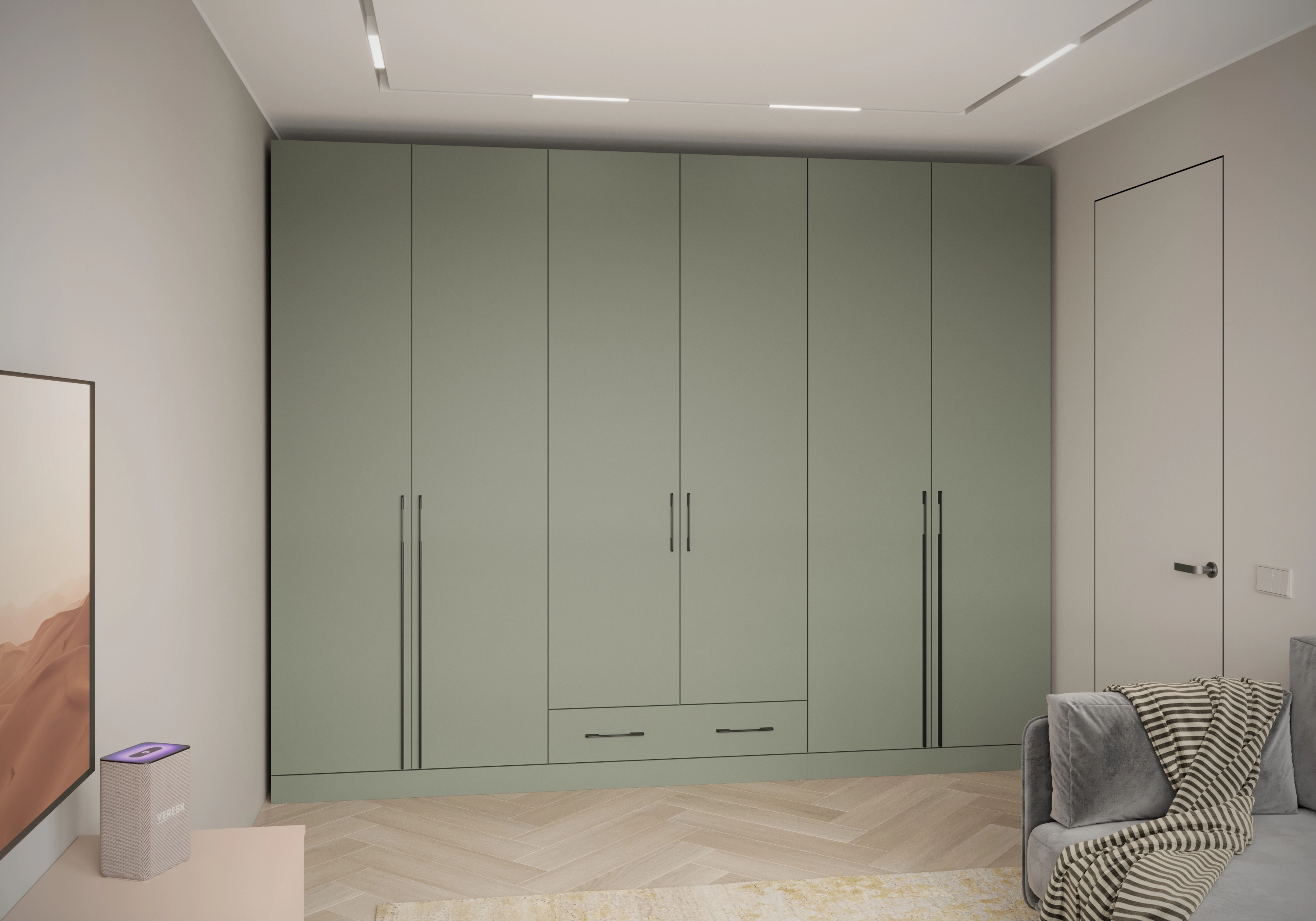 Распашной шкаф Капса-6.1.1